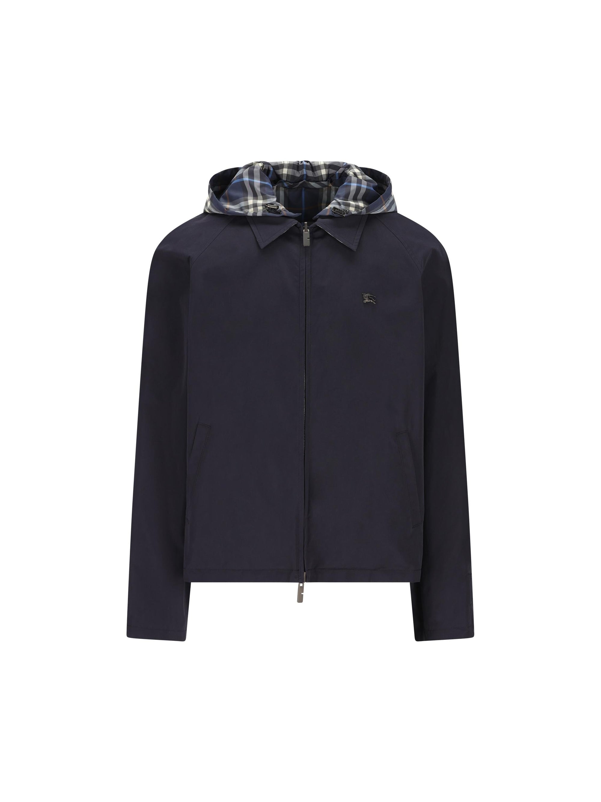 Giacca Reversibile In Cotone Check Burberry – Гарантія оригінальності – боковий вид