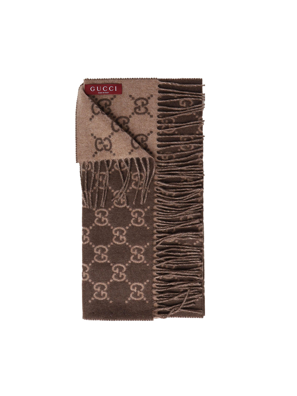 Оригінальна Scialle In Cashmere Gg Gucci – вид ззаду