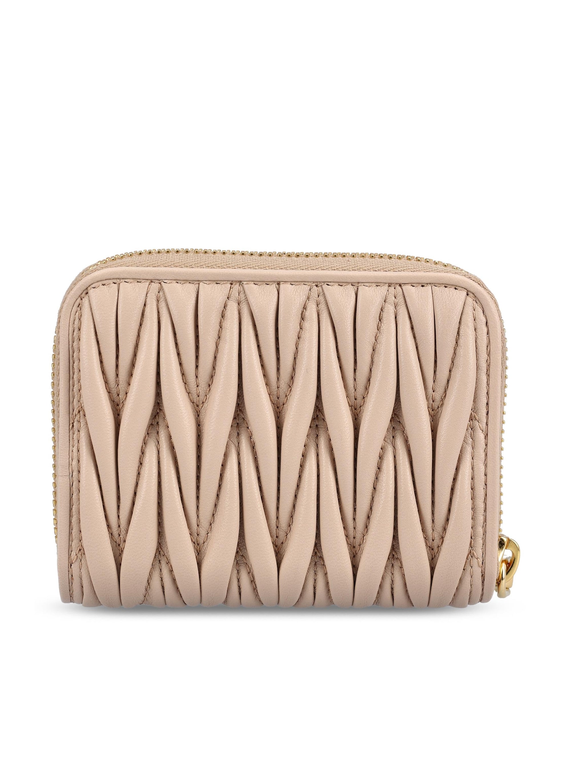 Leather Cardholder Miu miu оригінал – Купити в Україні – вид ззаду