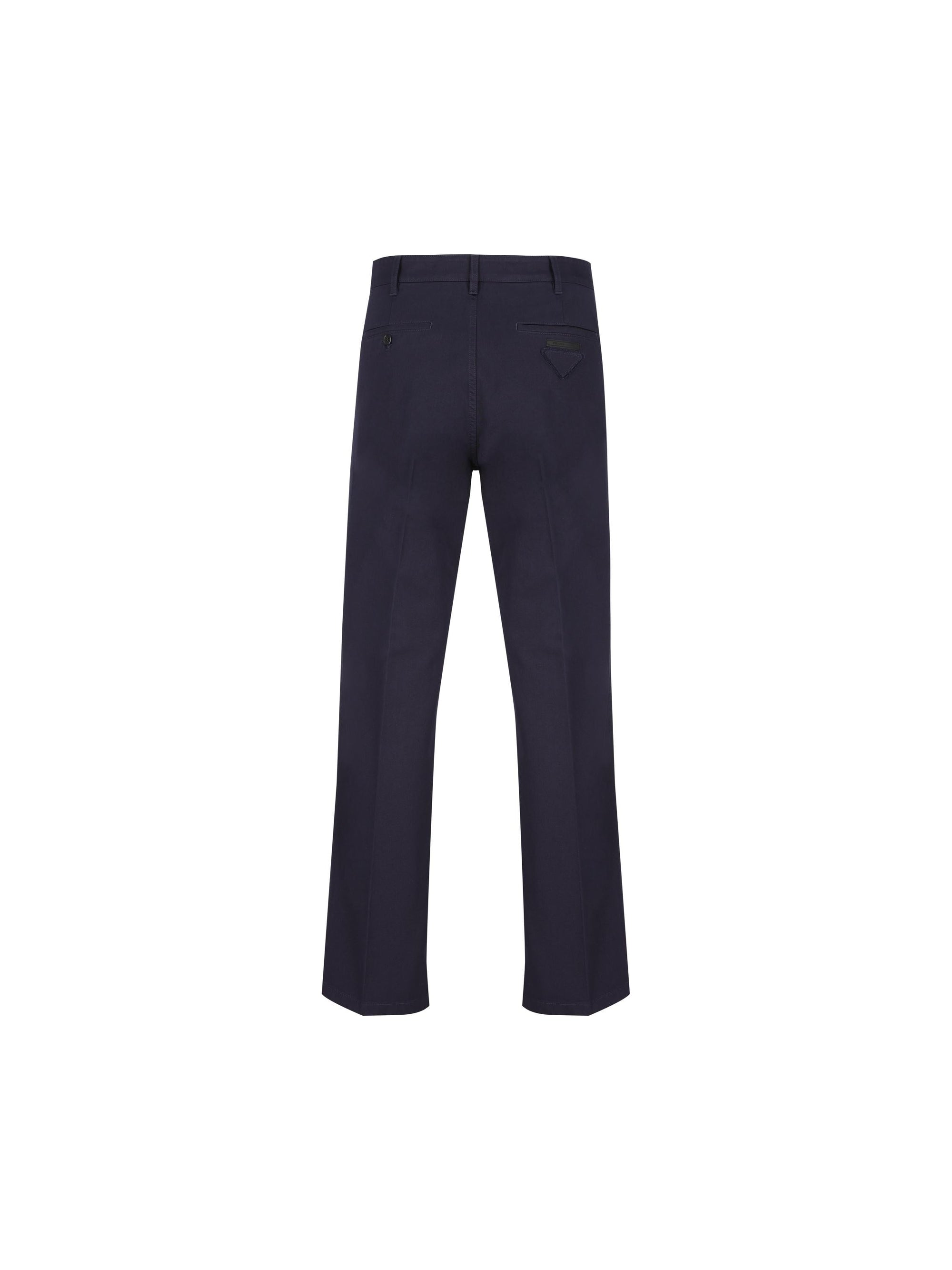 Cotton Chino Pants Prada – Гарантія оригінальності – вид ззаду