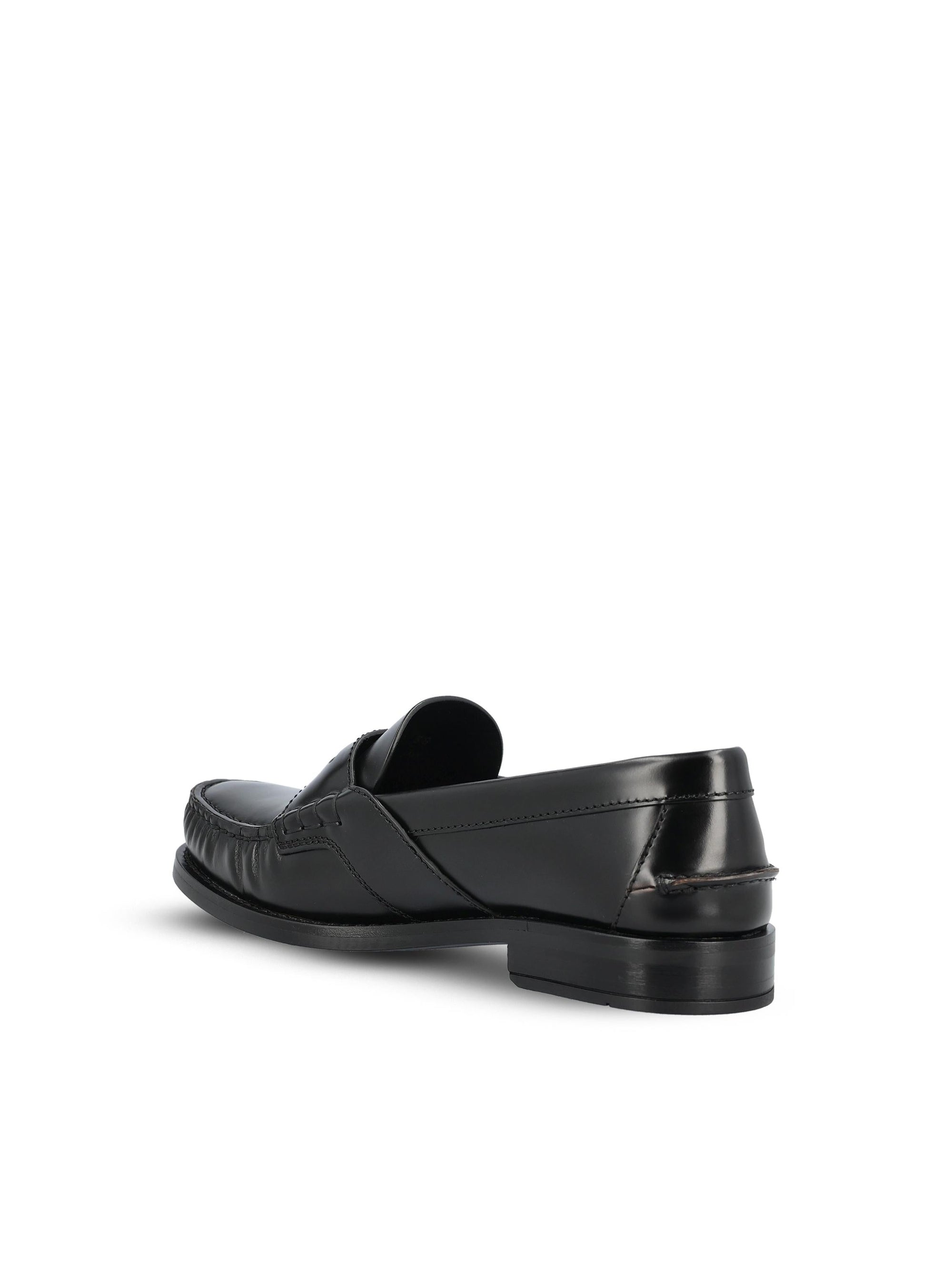 Оригінальна Polished Leather Loafers Prada – детальний вид