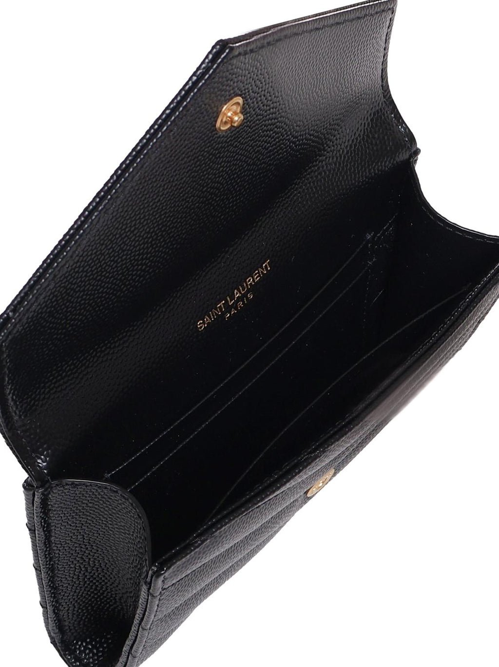 Оригінальна Portafogli Envelope In Grain De Poudre Saint laurent – збільшений вид
