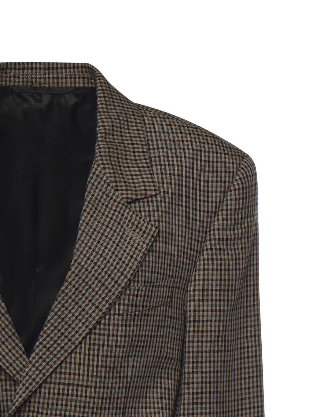 Оригінальна Giacca Check In Lyocell Balenciaga – вид ззаду