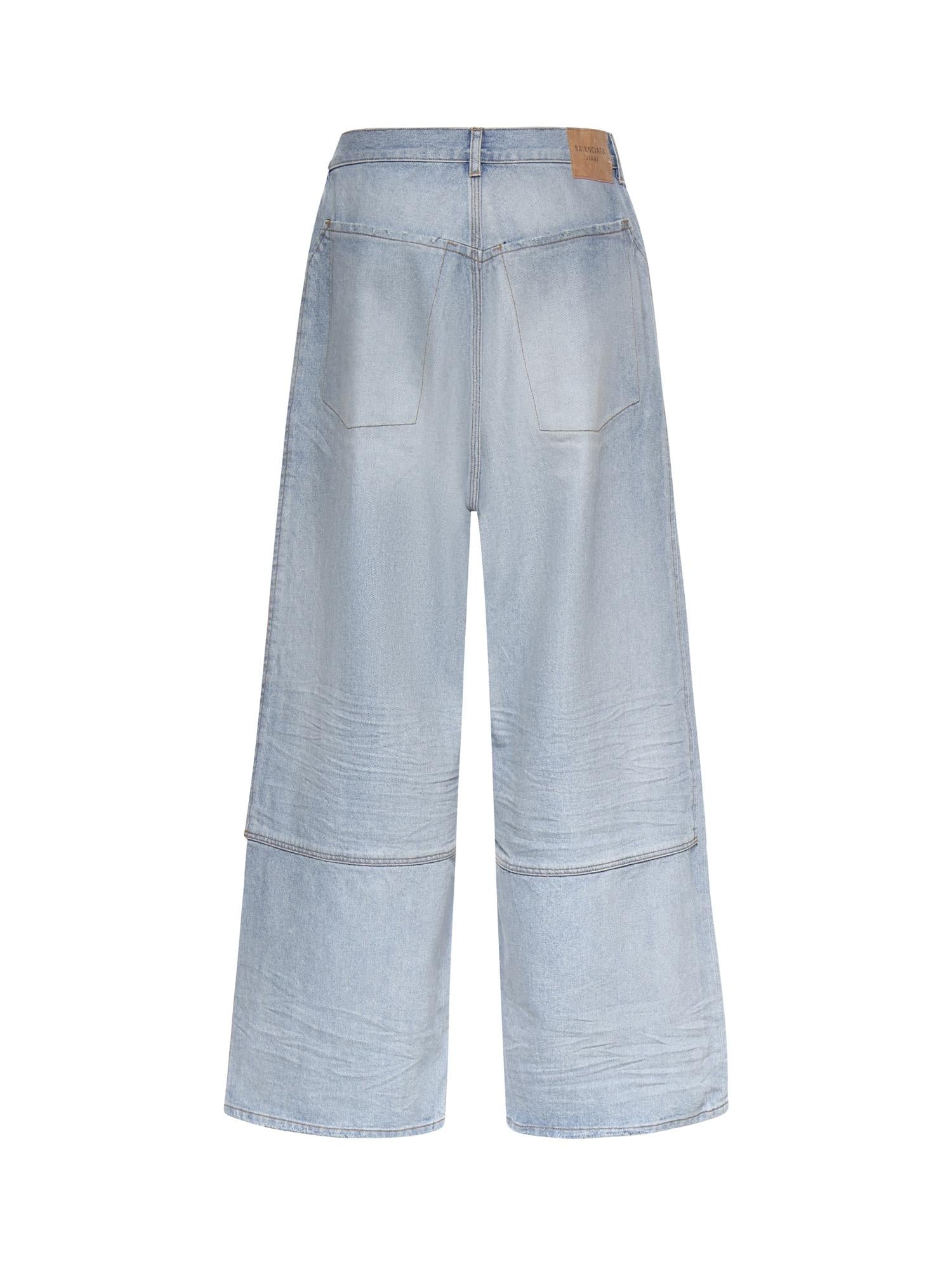 Jeans Minimal Baggy In Denim Balenciaga оригінал – Купити в Україні – детальний вид
