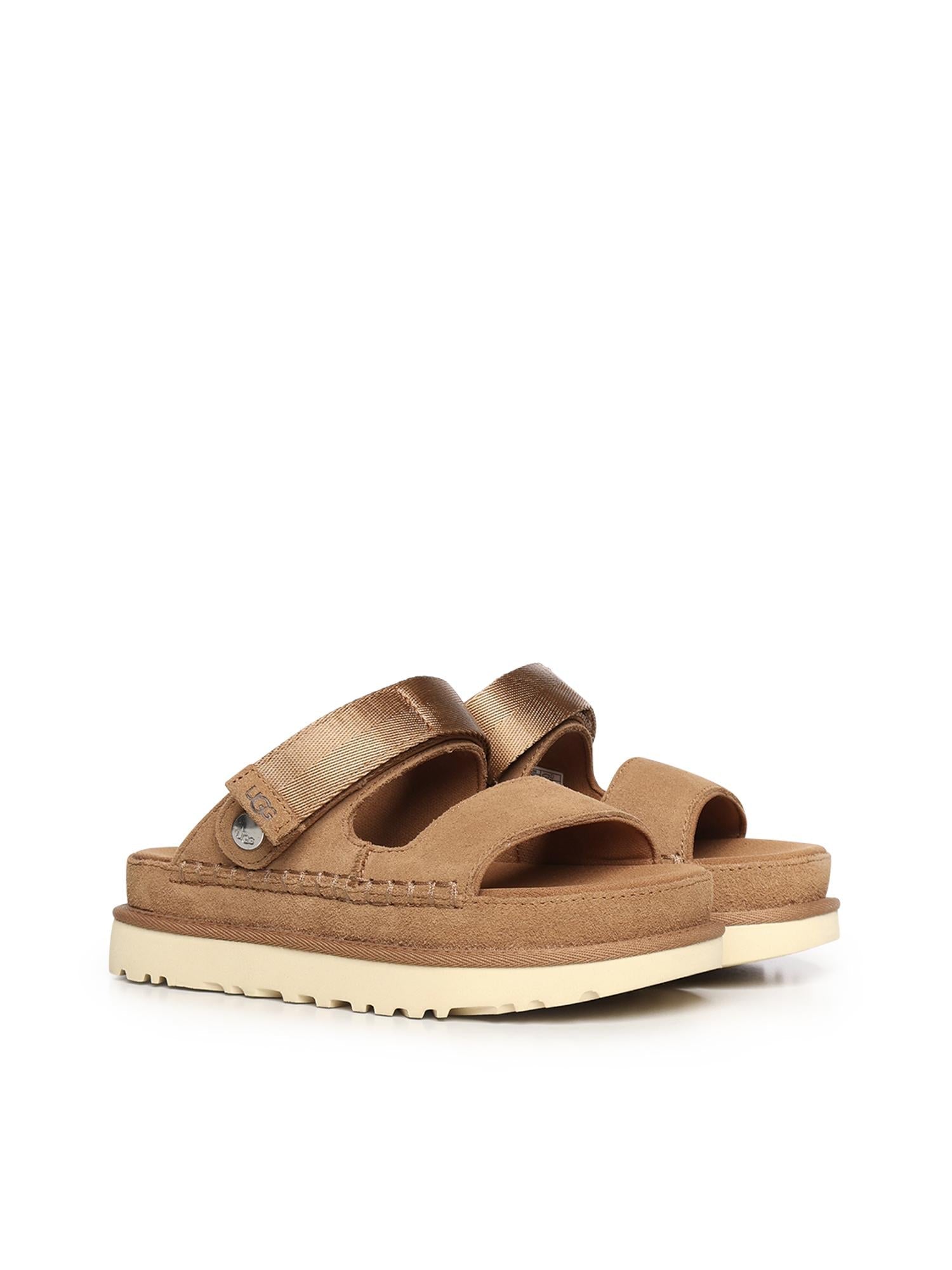 Sandali Goldenstar Glide In Suede Ugg оригінал – Купити в Україні – вид ззаду
