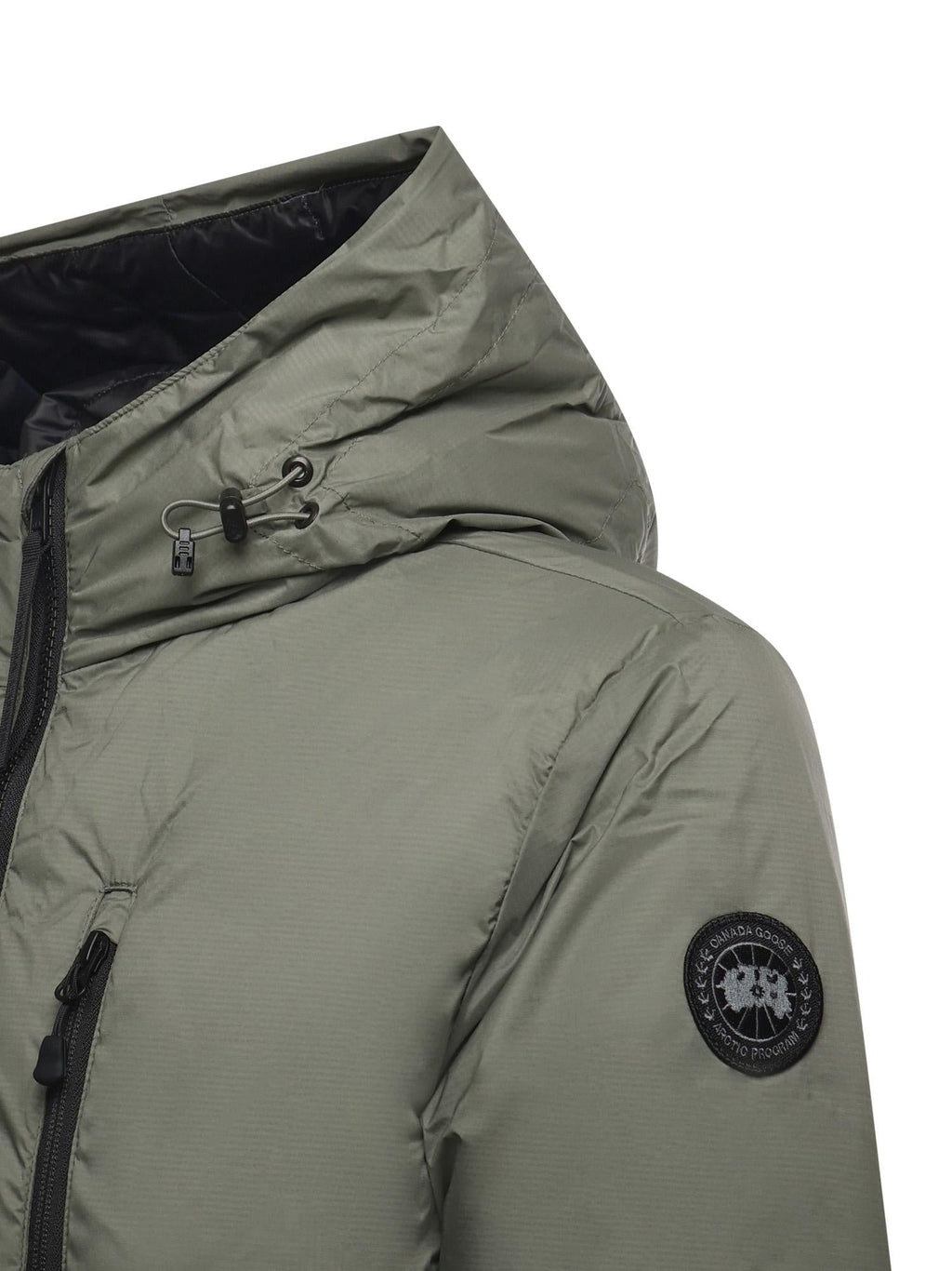 Оригінальна Giubbino Lodge Con Cappuccio Canada goose – вид ззаду
