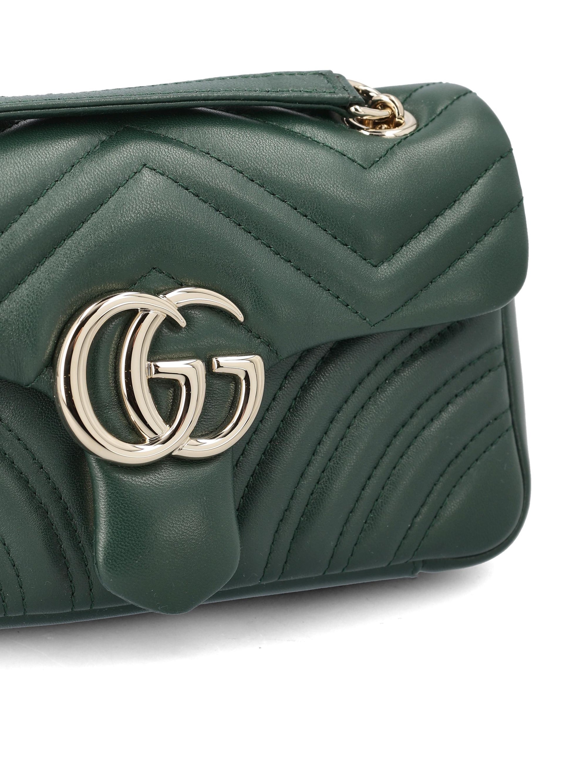 Borsa A Spalla Gg Marmont Piccola Gucci – Гарантія оригінальності – збільшений вид