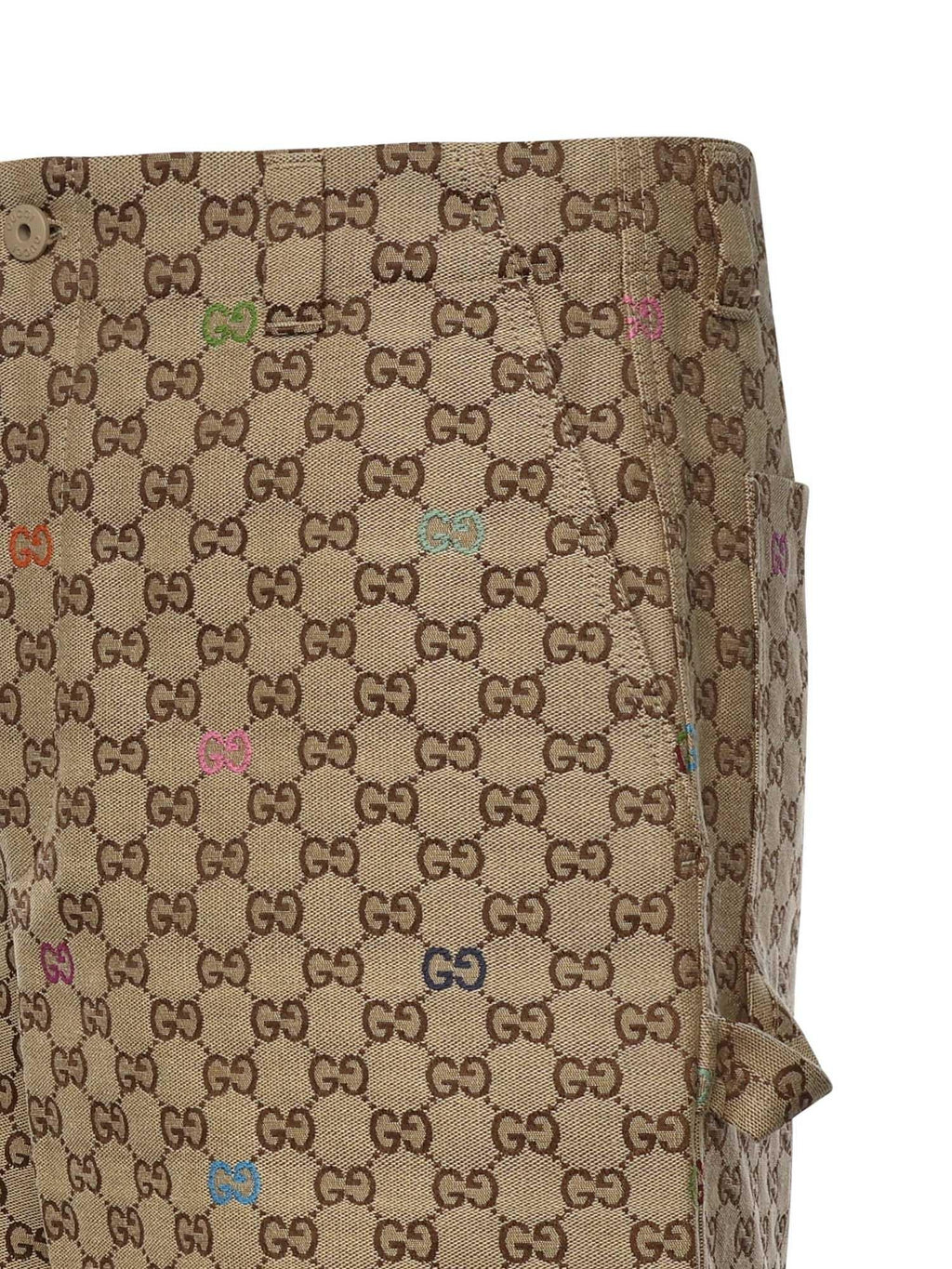 Оригінальна Shorts In Tessuto Gg Gucci – вид ззаду