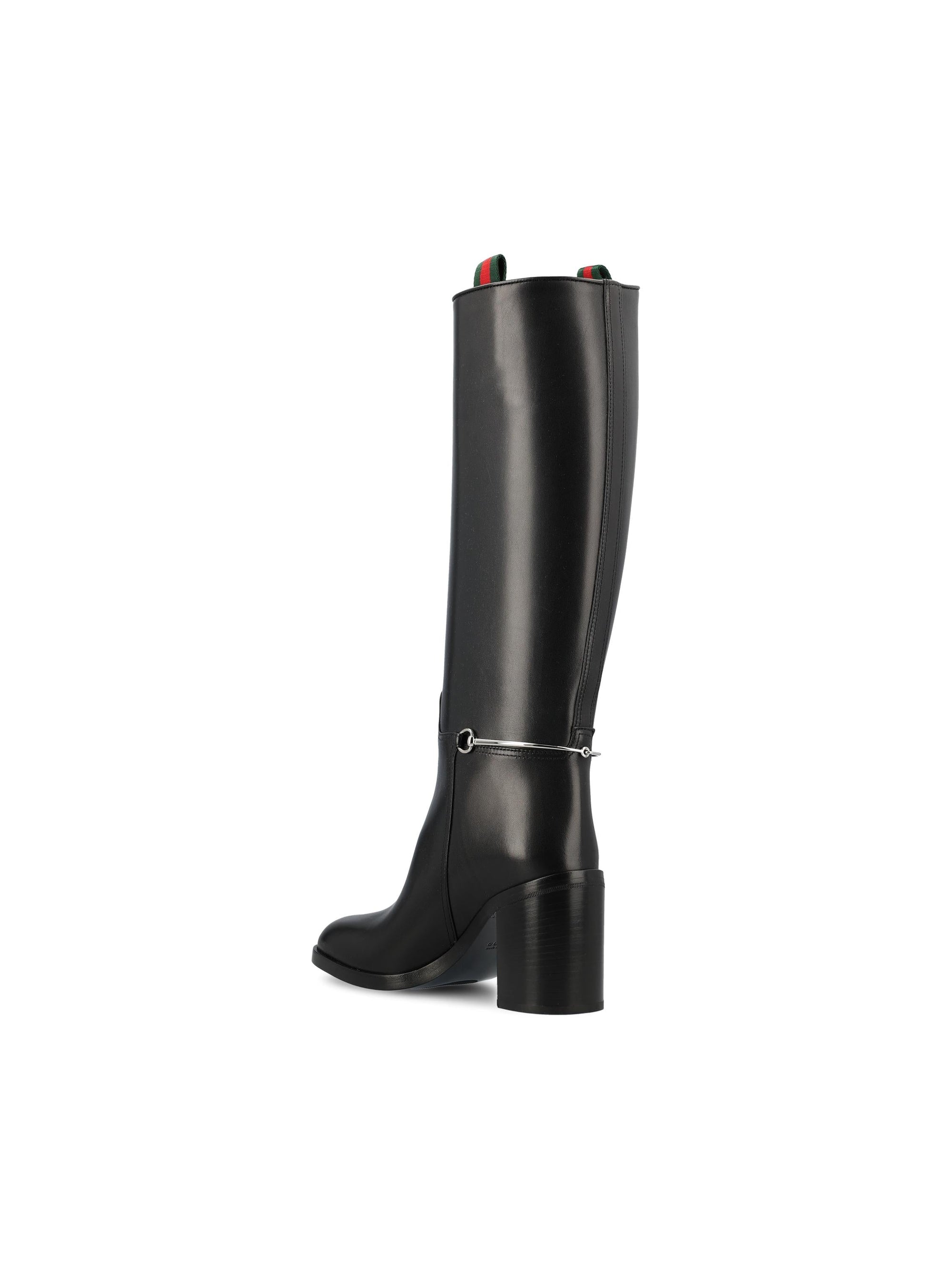 Buckle Leather Boot Gucci оригінал – Купити в Україні – детальний вид