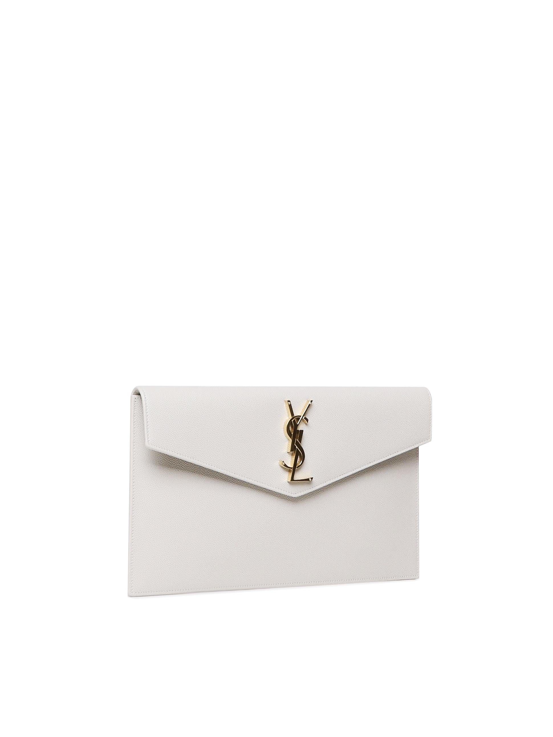 Pochette Uptown In Pelle Goffrata Saint laurent оригінал – Купити в Україні – вид ззаду