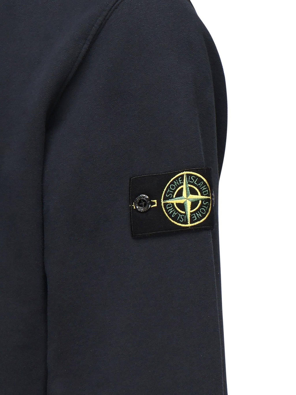 Felpa Con Zip E Intarsi A Costine Stone island – Гарантія оригінальності – вид ззаду