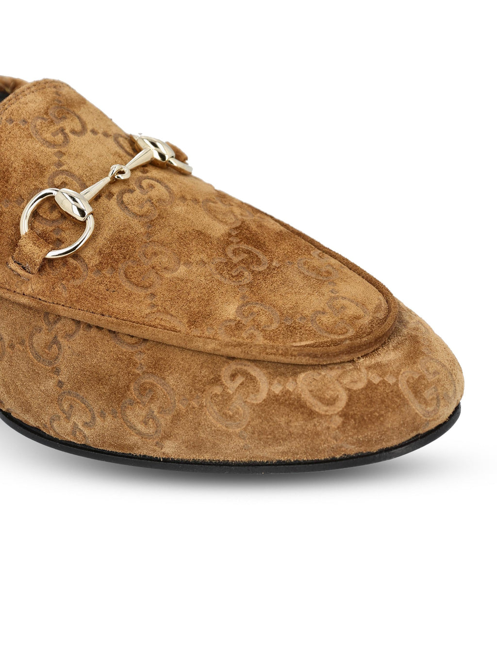 Оригінальна Suede Leather Loafers Gucci – збільшений вид