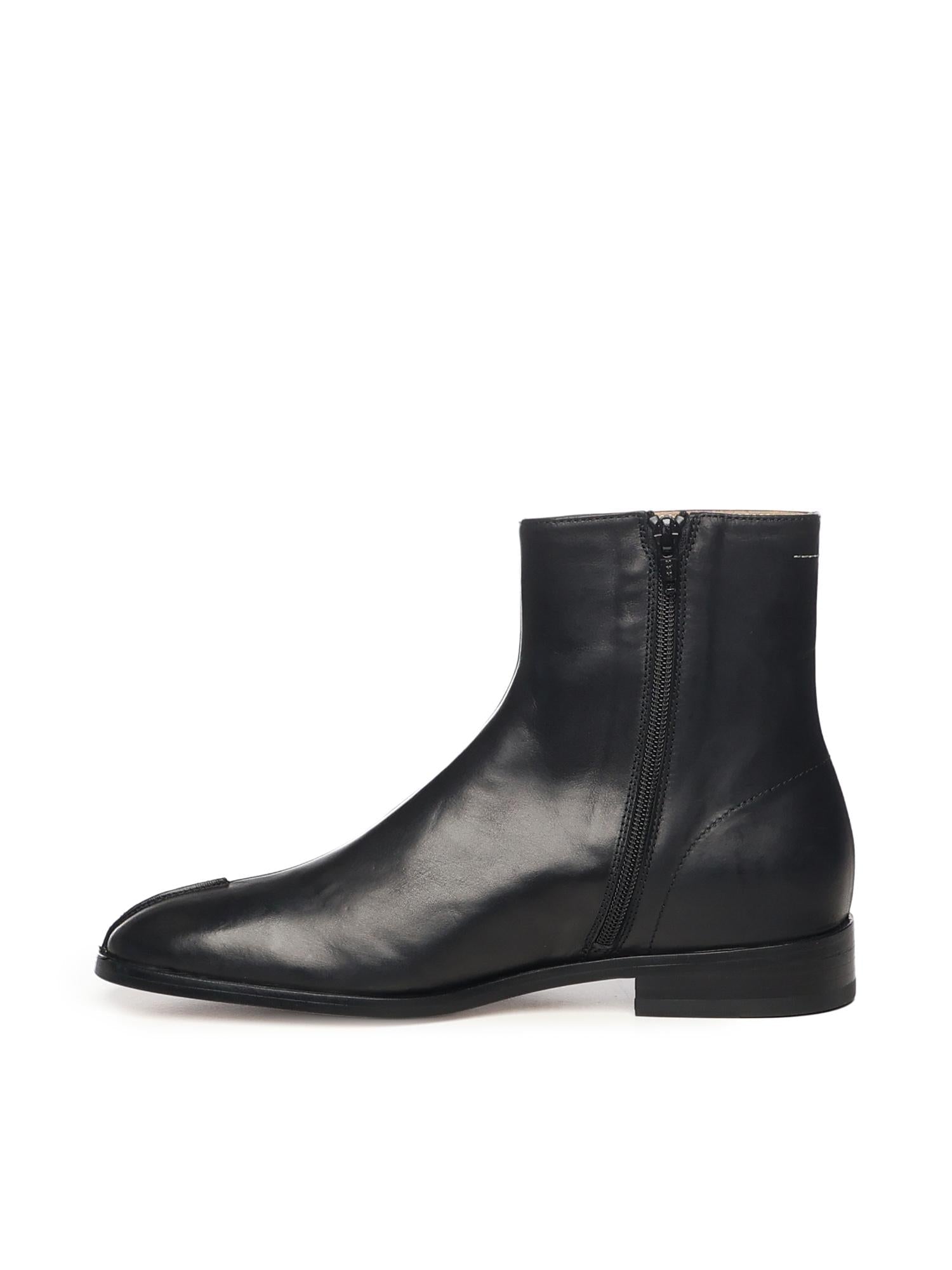 Stivaletto In Pelle Con Dettaglio Stitch-Out Maison margiela оригінал – Купити в Україні – збільшений вид