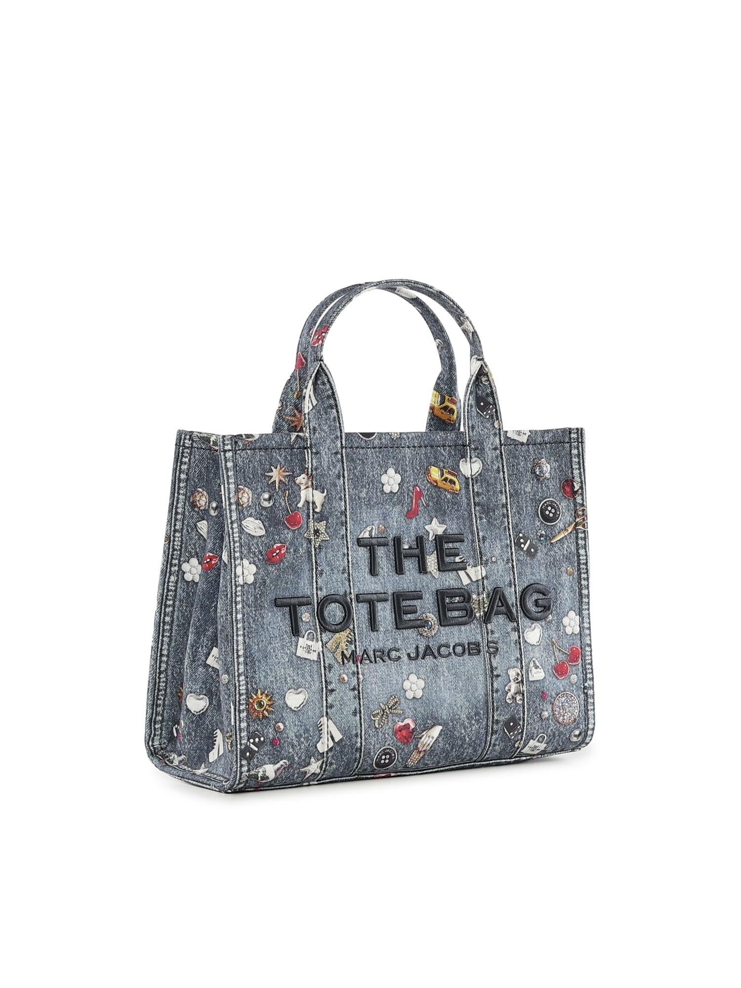 Borsa The Medium Tote Con Logo Marc jacobs оригінал – Купити в Україні – вид ззаду