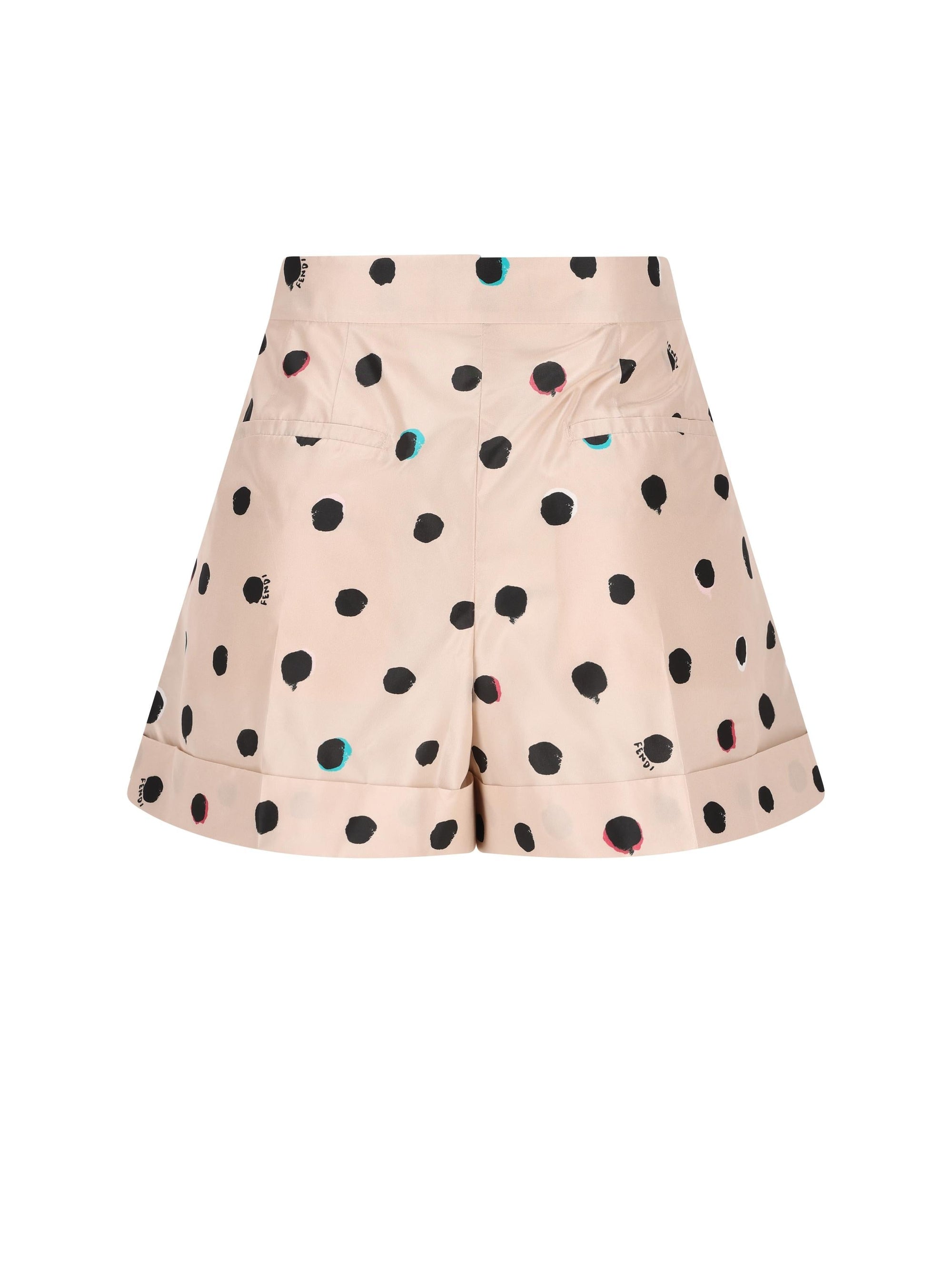 Taffeta Shorts Fendi оригінал – Купити в Україні – вид ззаду