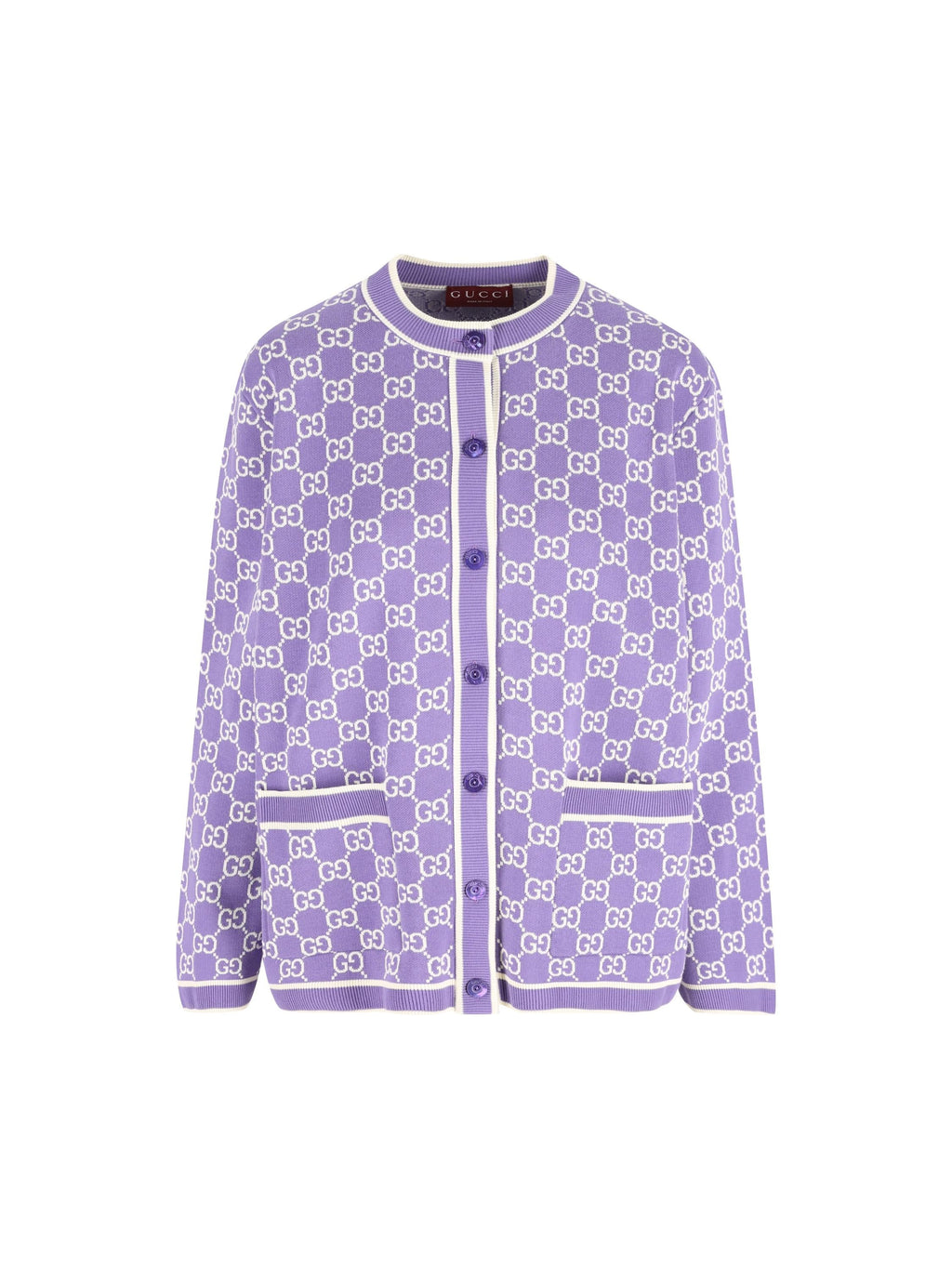 Cotton Cardigan Gucci – Гарантія оригінальності – боковий вид