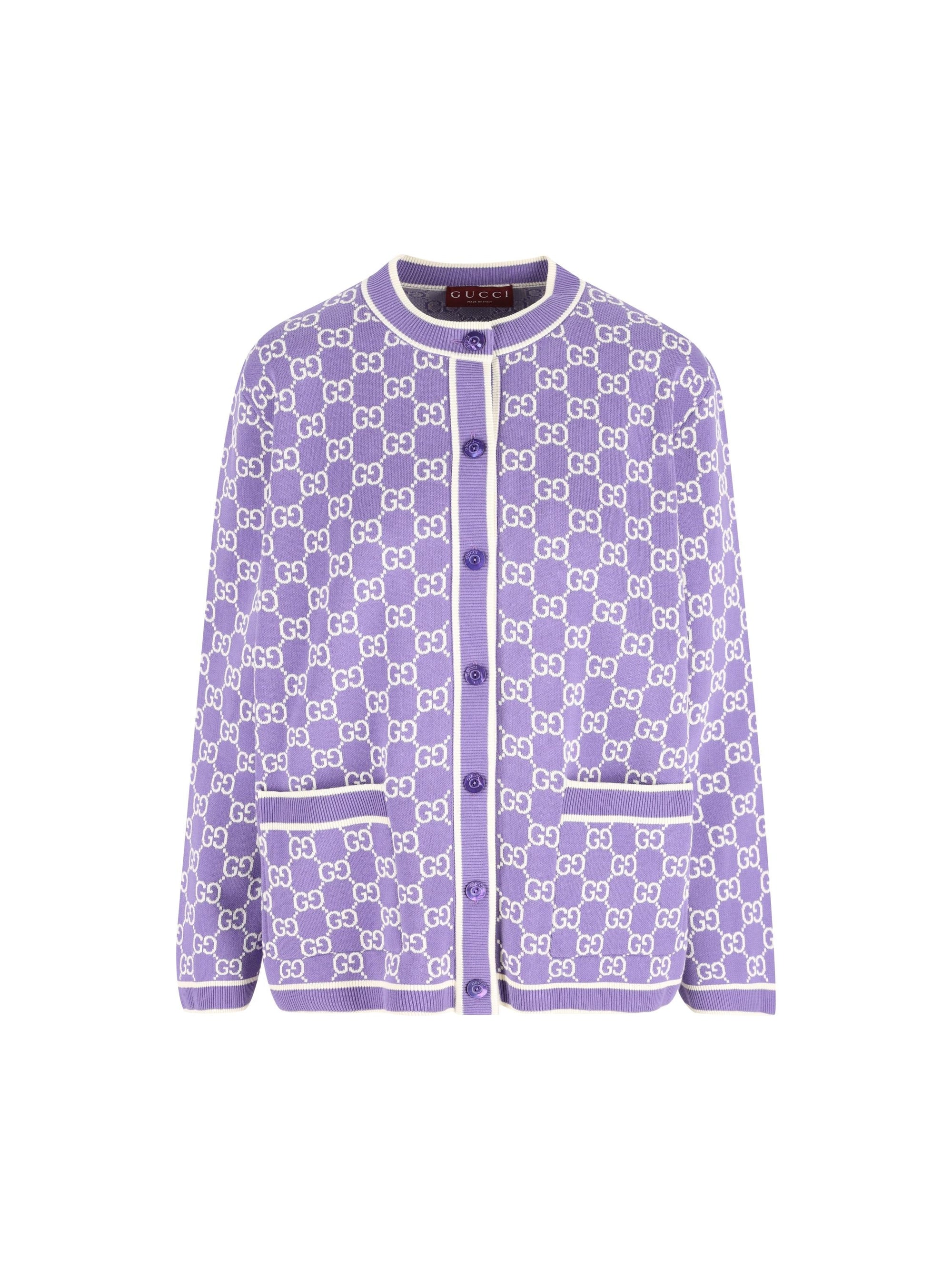 Cotton Cardigan Gucci – Гарантія оригінальності – боковий вид