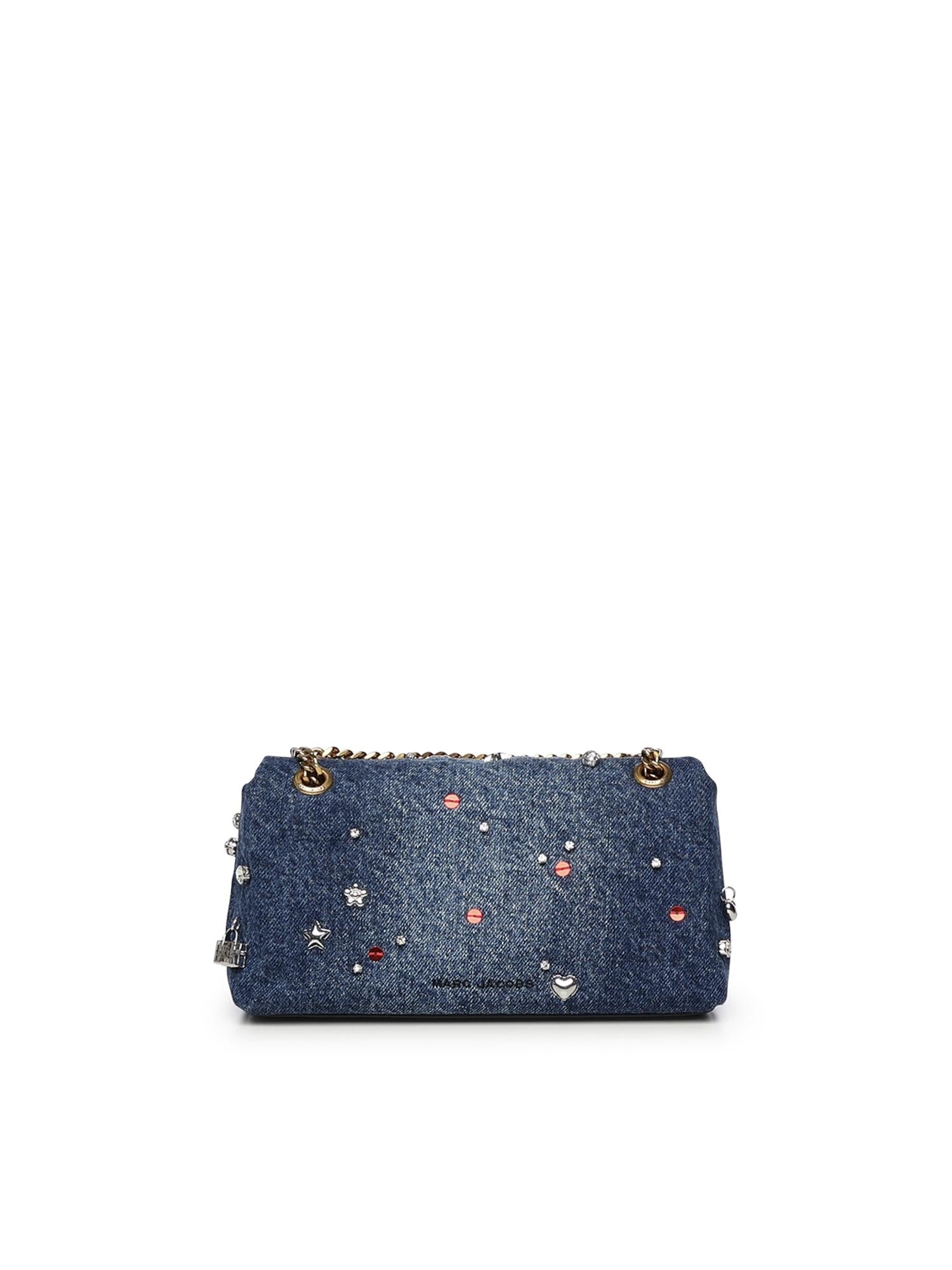 Оригінальна Mini Bag The Dual Chain In Denim Marc jacobs – детальний вид