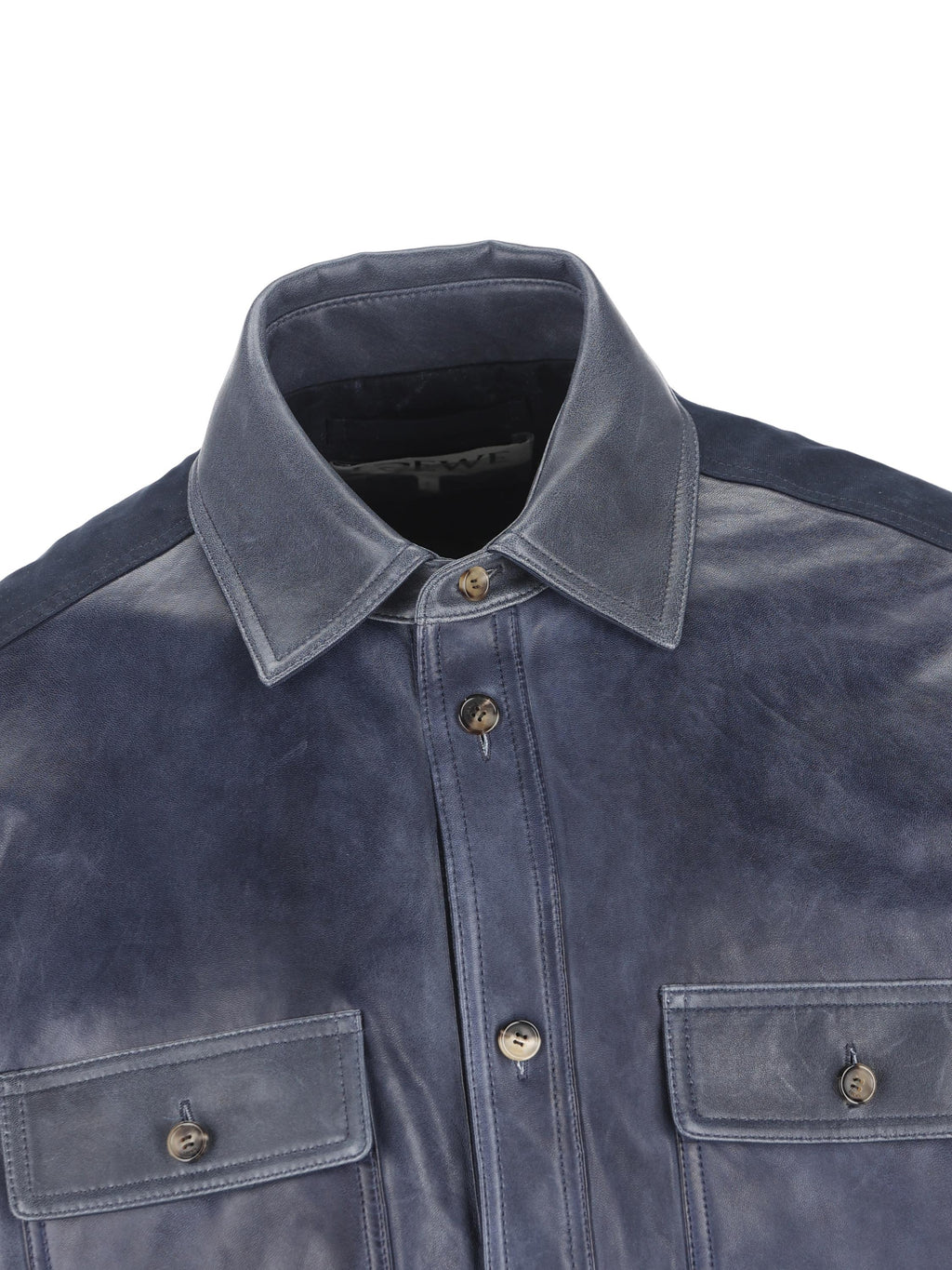 Оригінальна Giacca Camicia In Pelle Loewe – збільшений вид