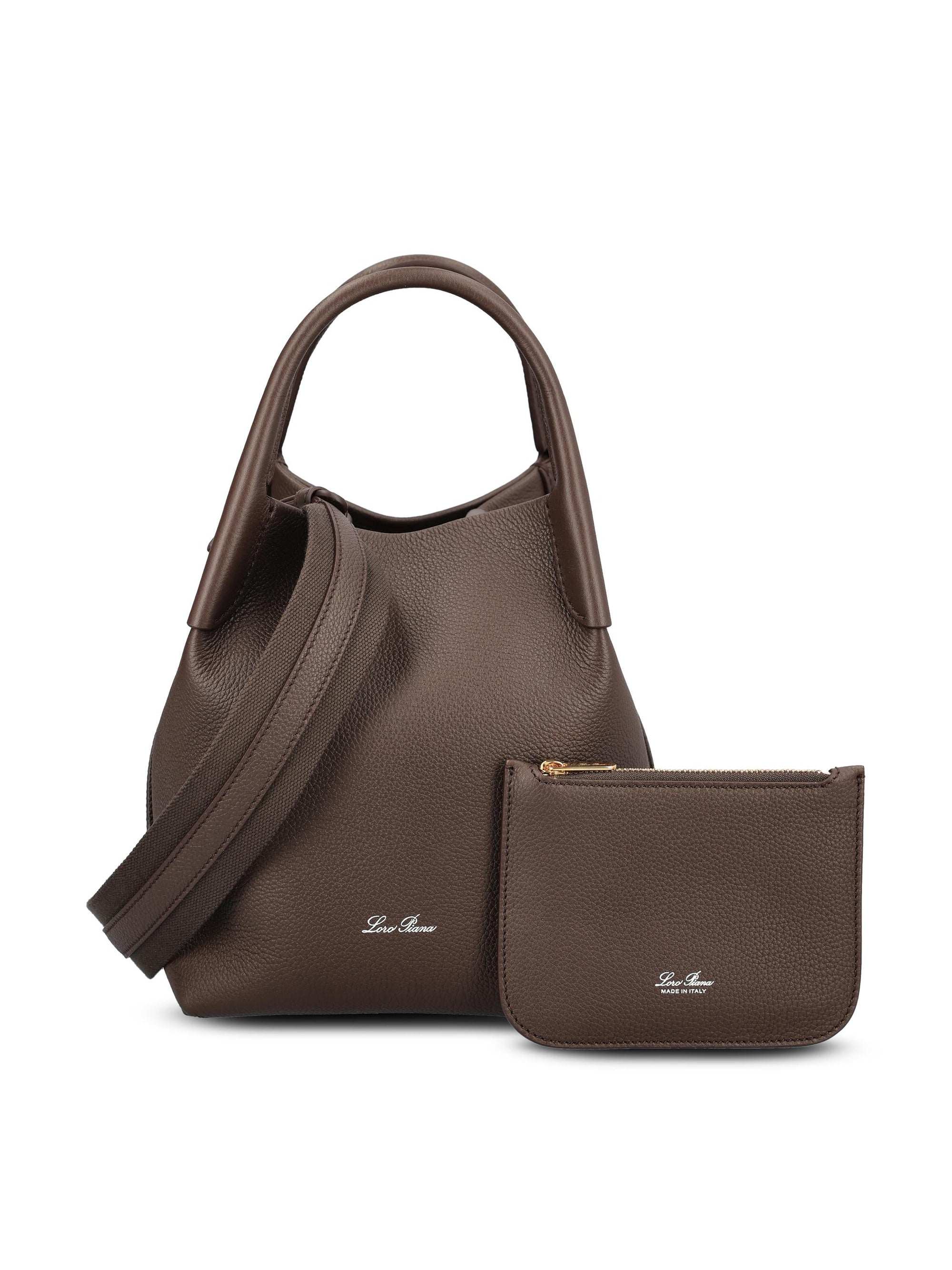Bale Small Bag Loro piana – Гарантія оригінальності – боковий вид