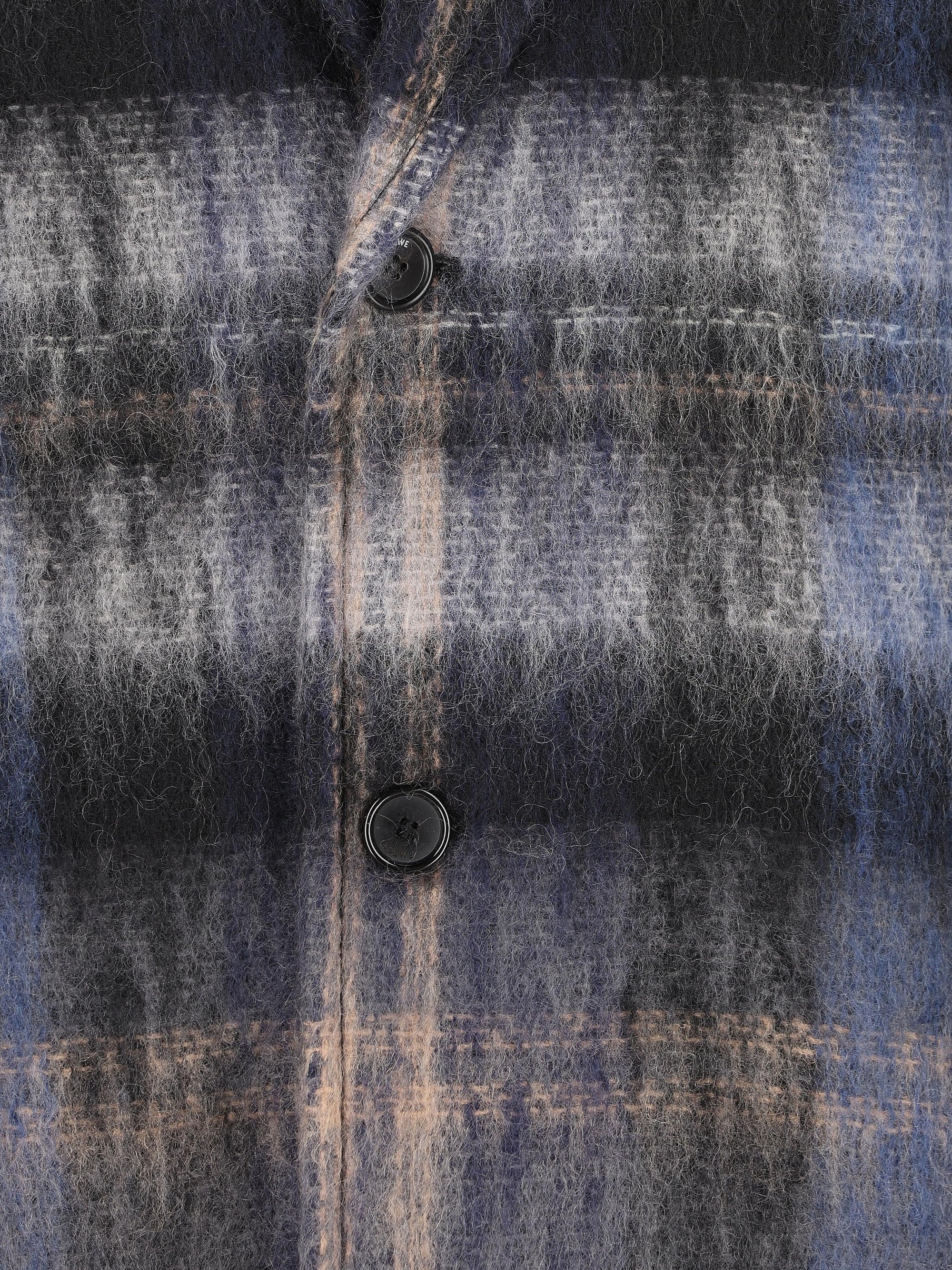 Оригінальна Coat In Mohair And Wool Blend Loewe – детальний вид