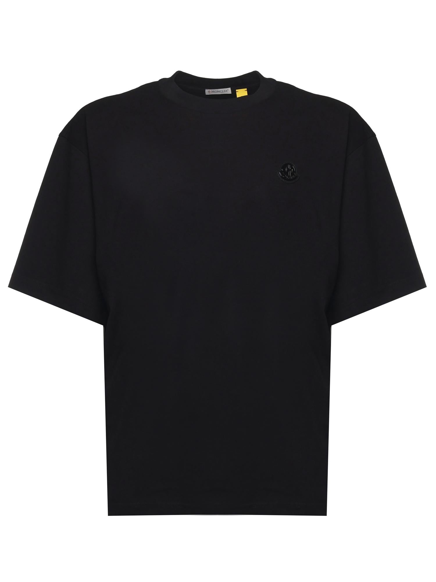 Оригінальна T-Shirt Moncler X A$ap Rocky In Cotone Moncler – боковий вид