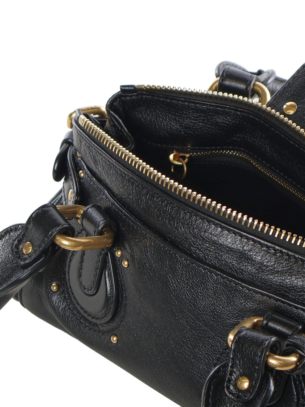 Borsa Paddington Piccola In Pelle Granata Chloe оригінал – Купити в Україні – збільшений вид