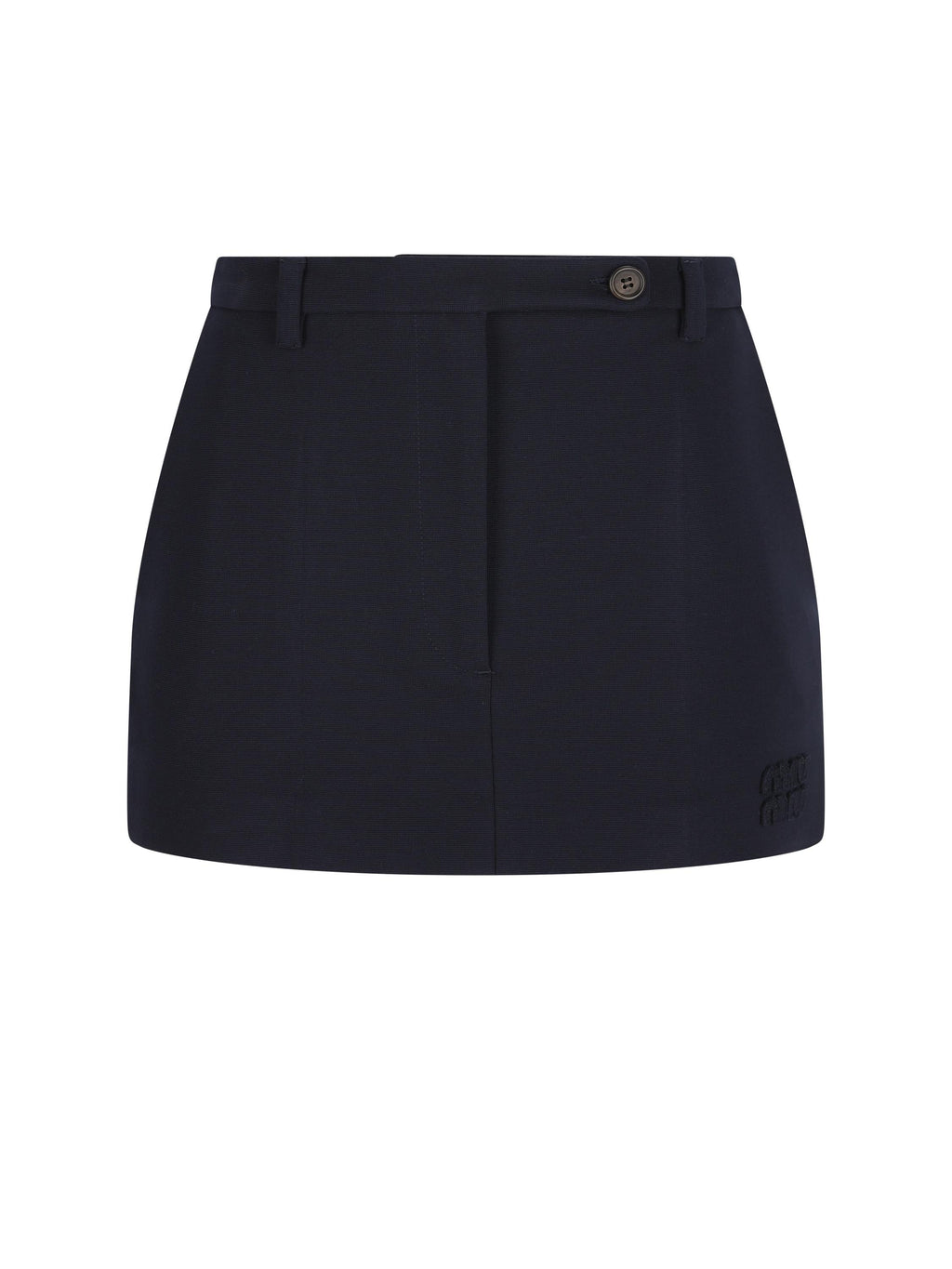 Оригінальна Knit Miniskirt Milano Miu miu – боковий вид