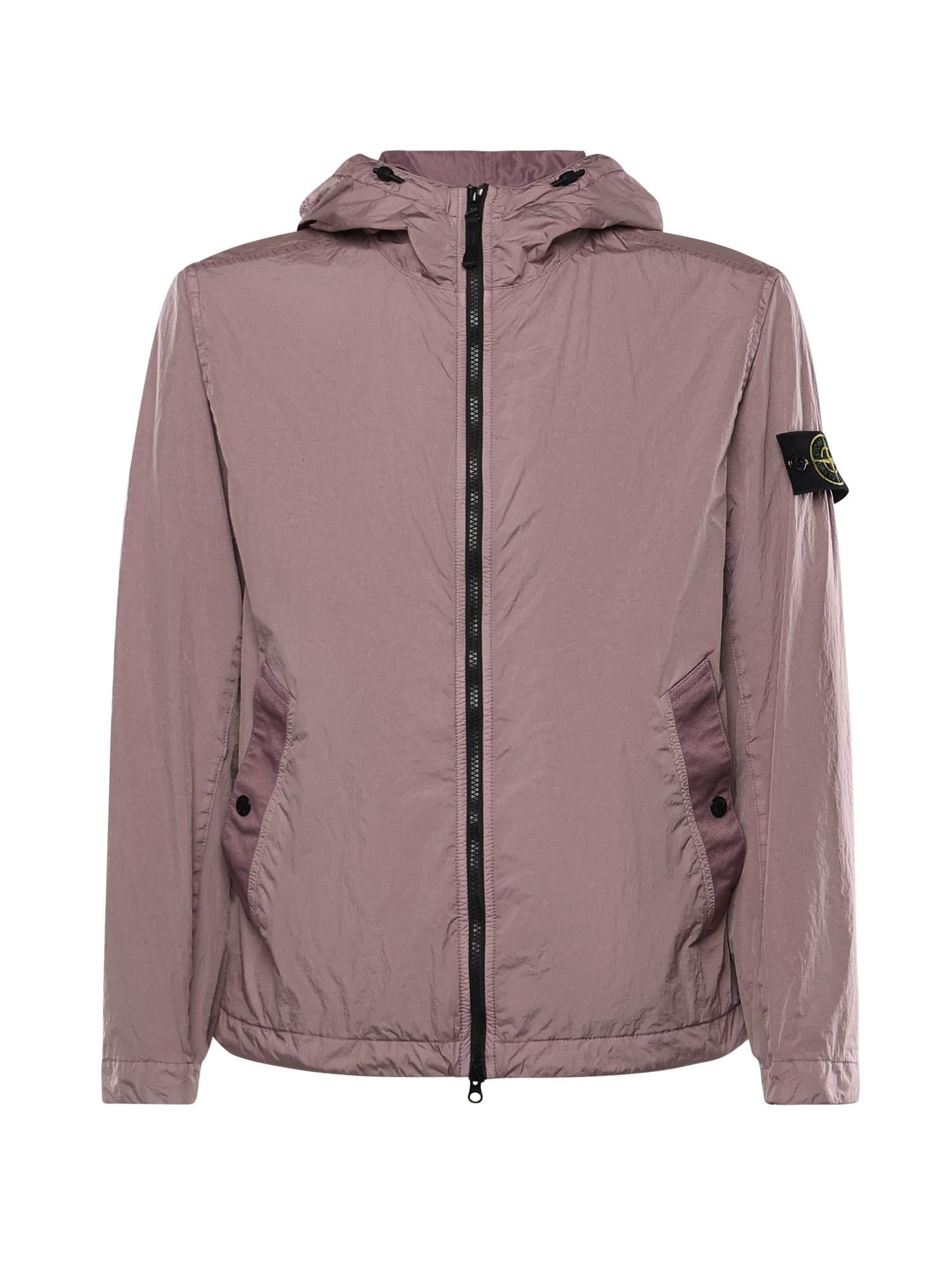 Giacca In Reps DI Nylon Con Logo Stone island оригінал – Купити в Україні – боковий вид