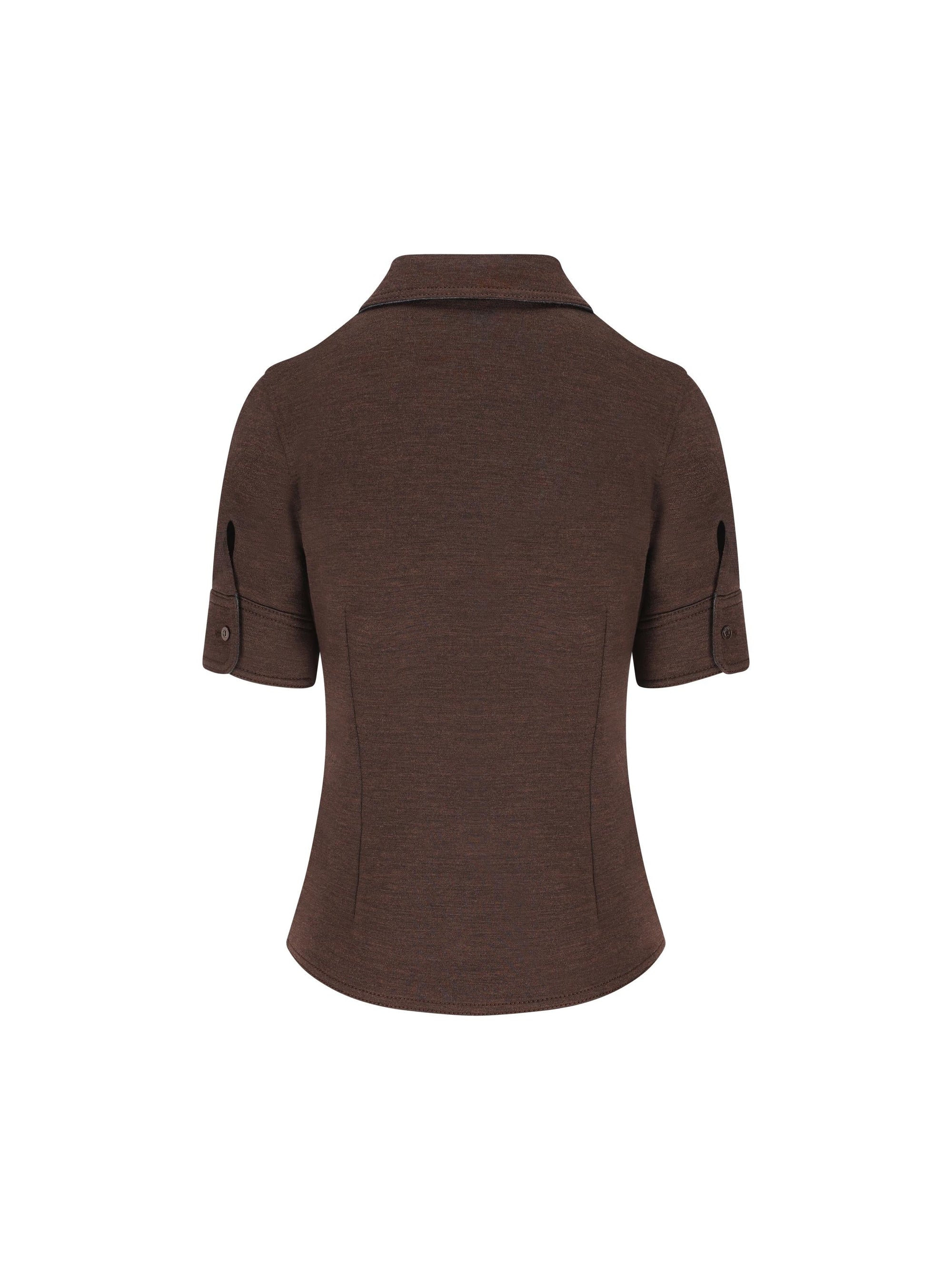 Cotton And Wool Shirt Gucci оригінал – Купити в Україні – вид ззаду