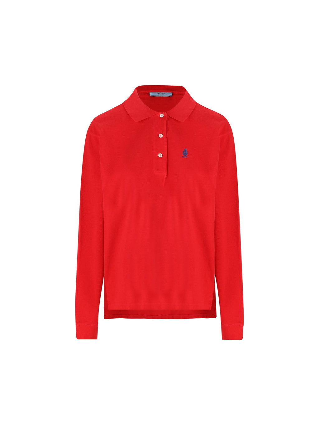 Cotton Piqué Polo Prada оригінал – Купити в Україні – боковий вид
