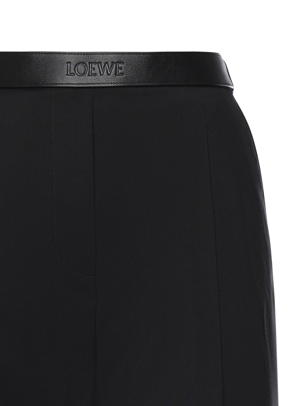 Pantaloni Sartoriali In Lana Loewe – Гарантія оригінальності – вид ззаду