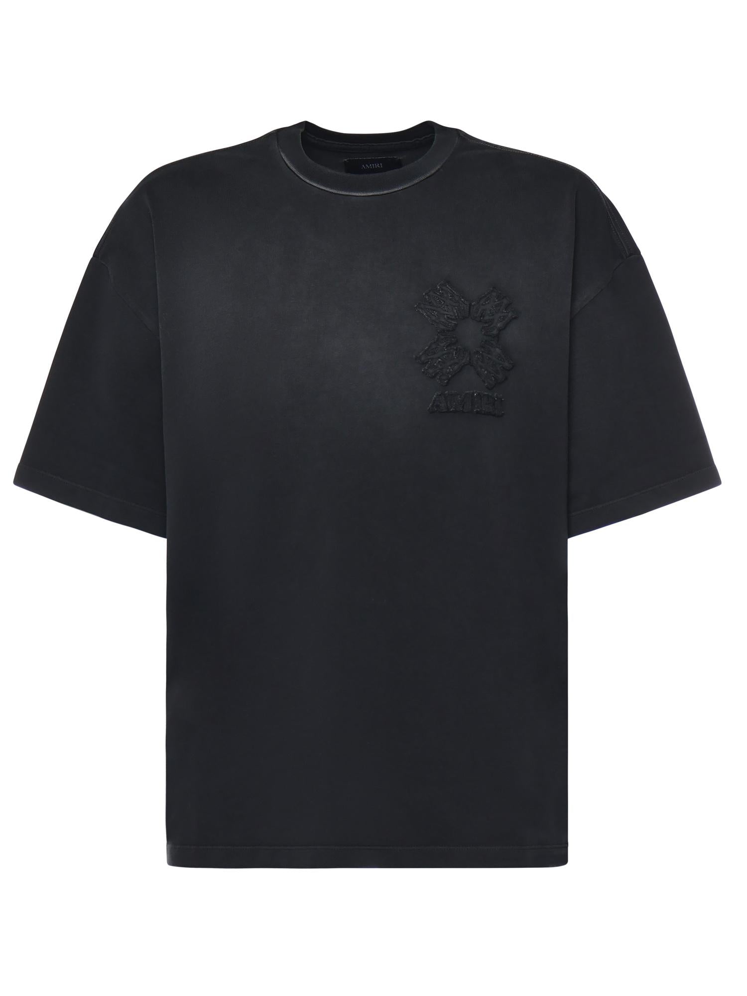 Оригінальна T-Shirt Ma Quad Con Logo Amiri – боковий вид
