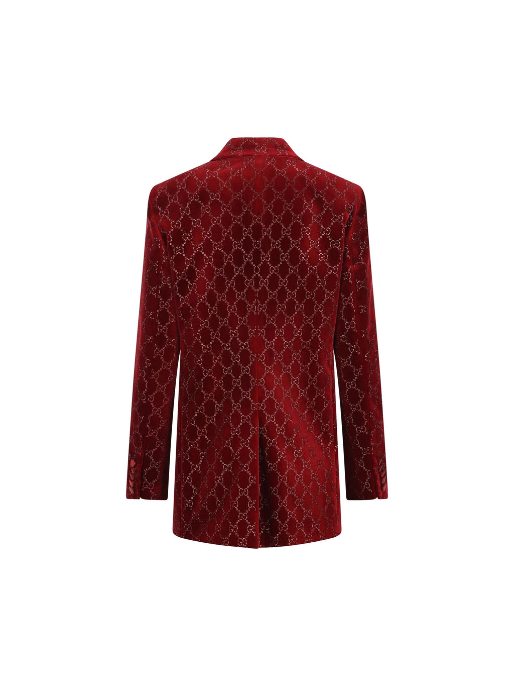 Velvet Gg Jacket Gucci – Гарантія оригінальності – вид ззаду