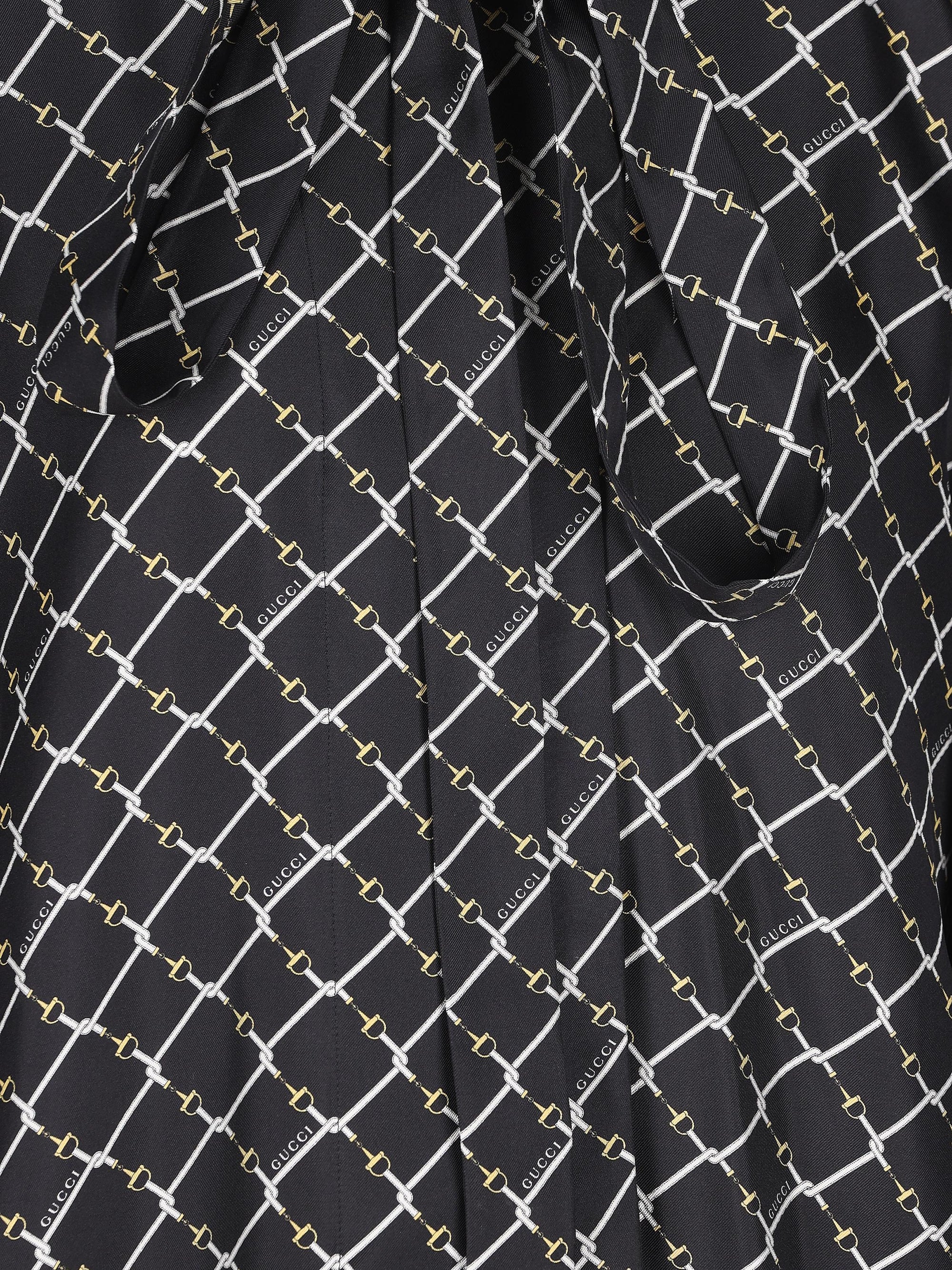 Silk Twill Dress Gucci оригінал – Купити в Україні – детальний вид