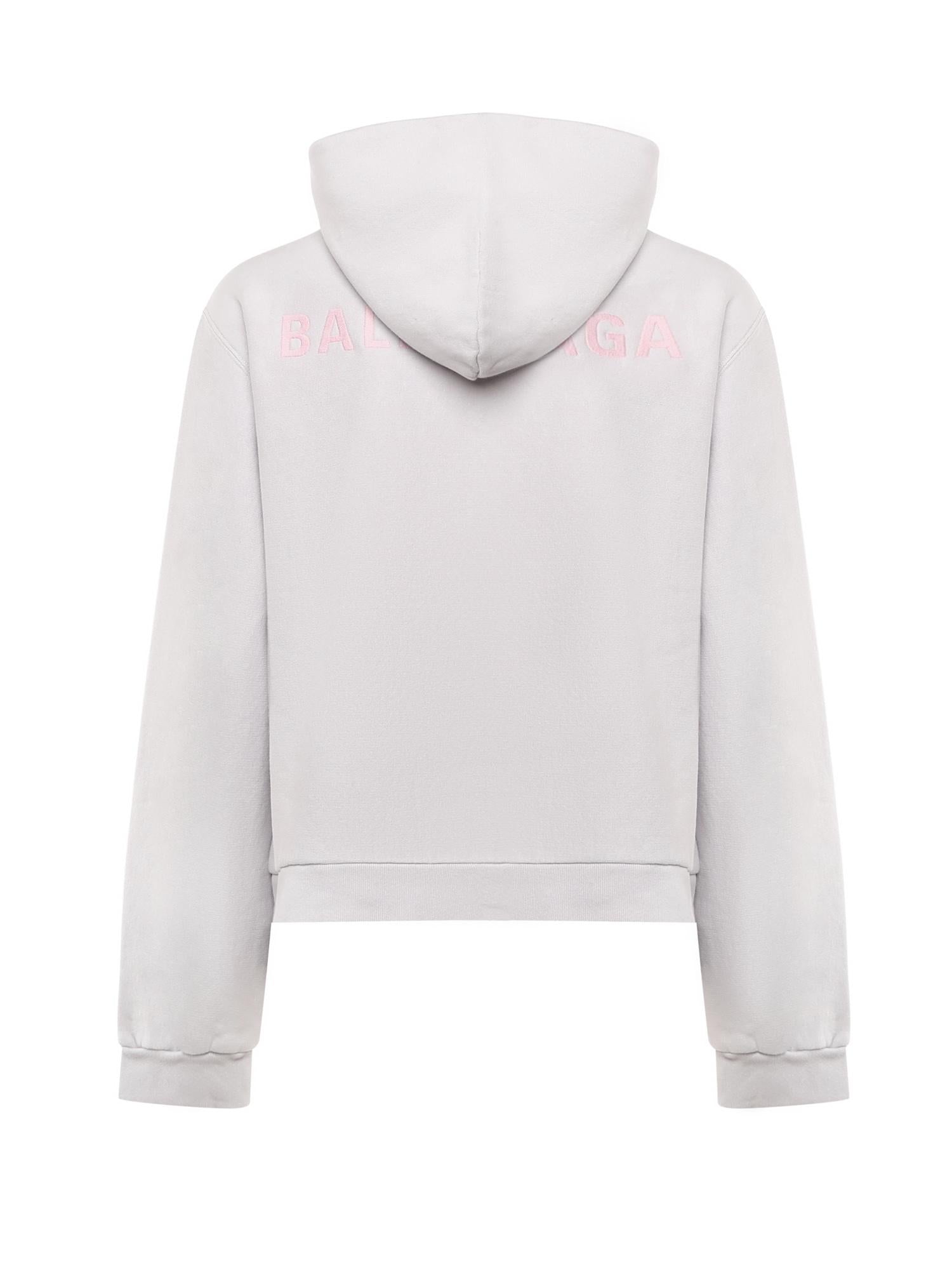 Hoodie Con Zip Balenciaga Back In Pile Dry Balenciaga оригінал – Купити в Україні – детальний вид