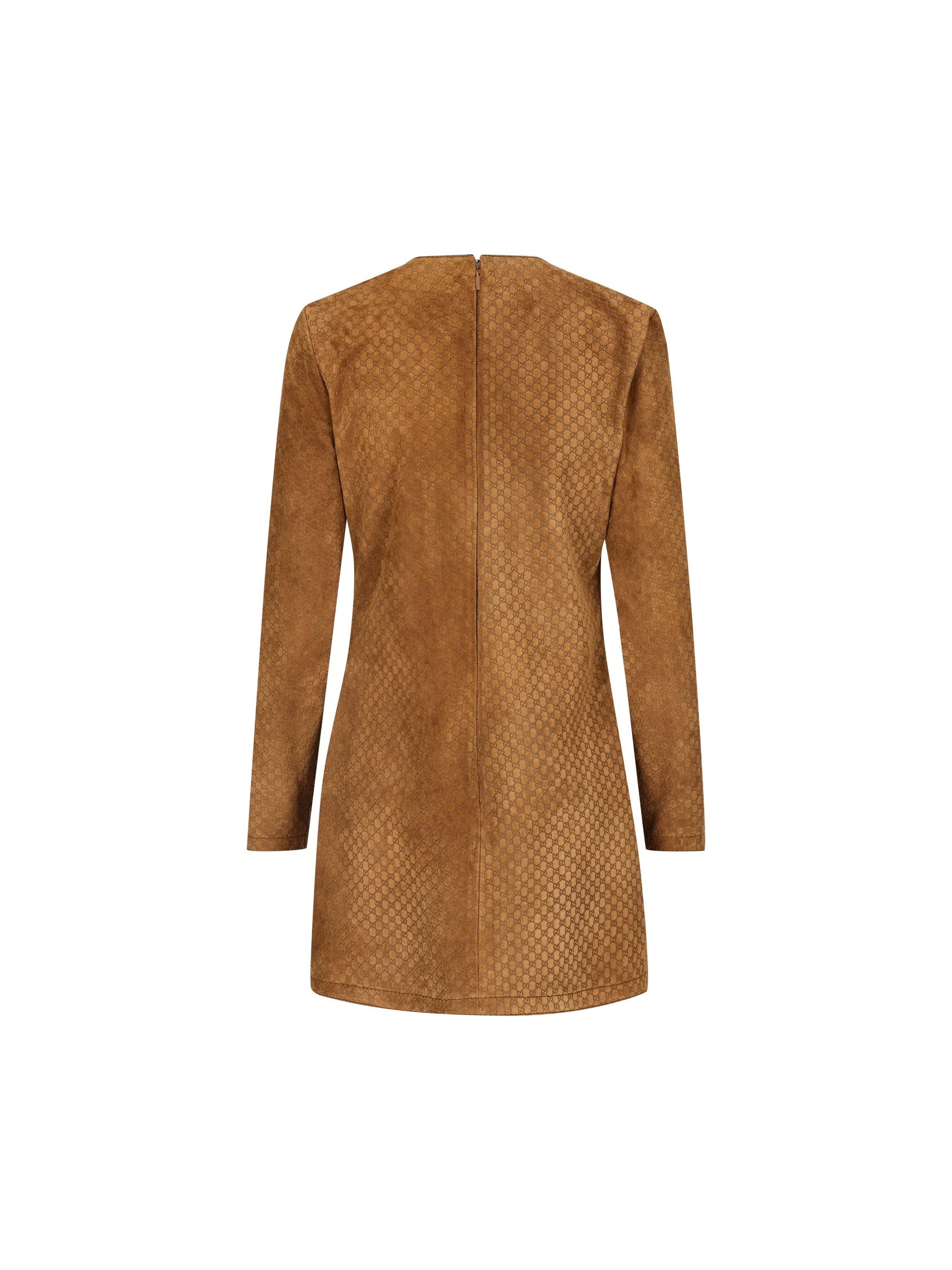 Suede Leather Dress Gucci оригінал – Купити в Україні – вид ззаду