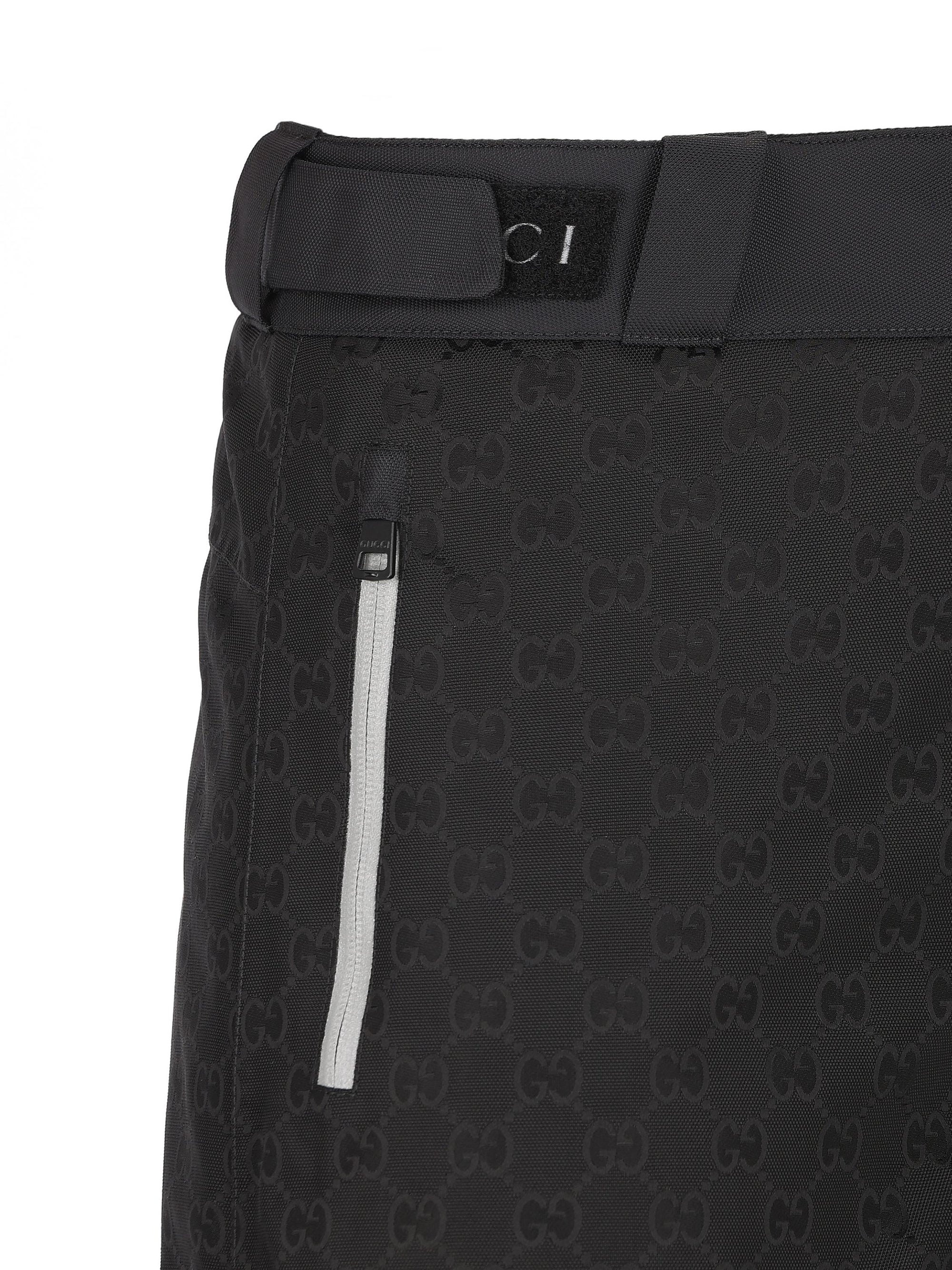 Trousers In Gg Fabric Gucci – Гарантія оригінальності – збільшений вид