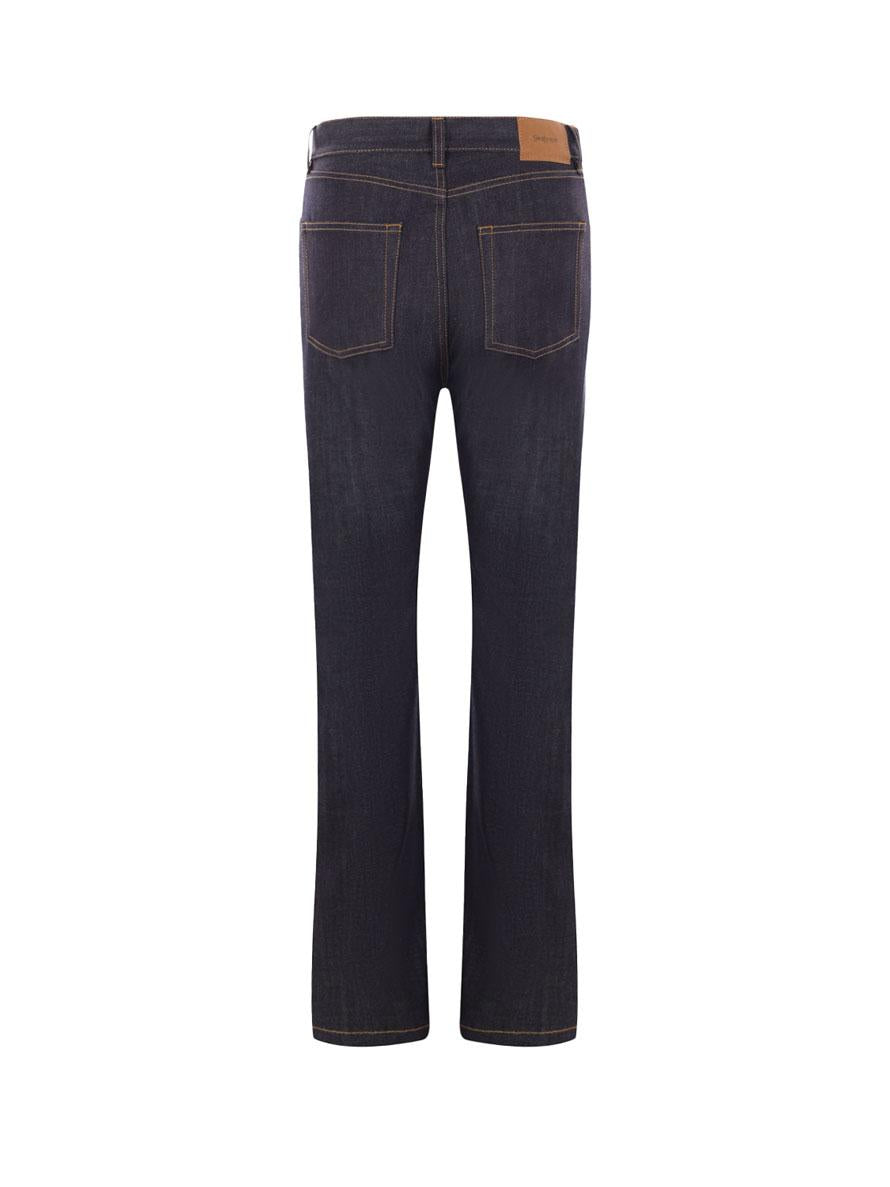 Jeans In Denim DI Cotone Saint laurent оригінал – Купити в Україні – вид ззаду
