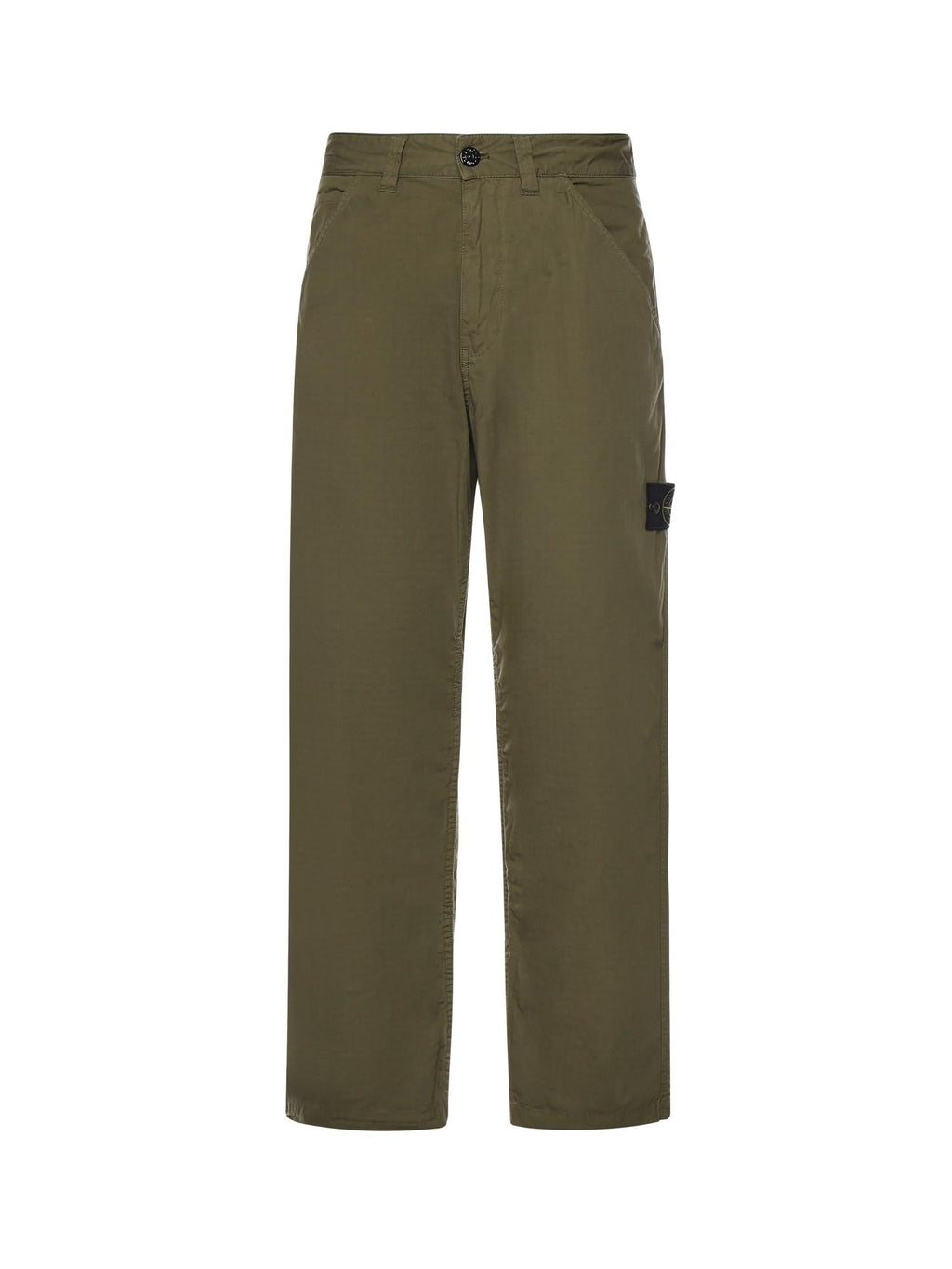 Pantalone Chino In Ripstop DI Cotone Stone island – Гарантія оригінальності – боковий вид