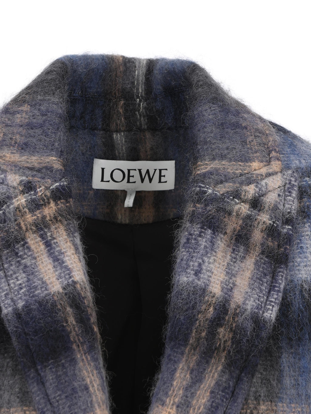Оригінальна Coat In Mohair And Wool Blend Loewe – збільшений вид