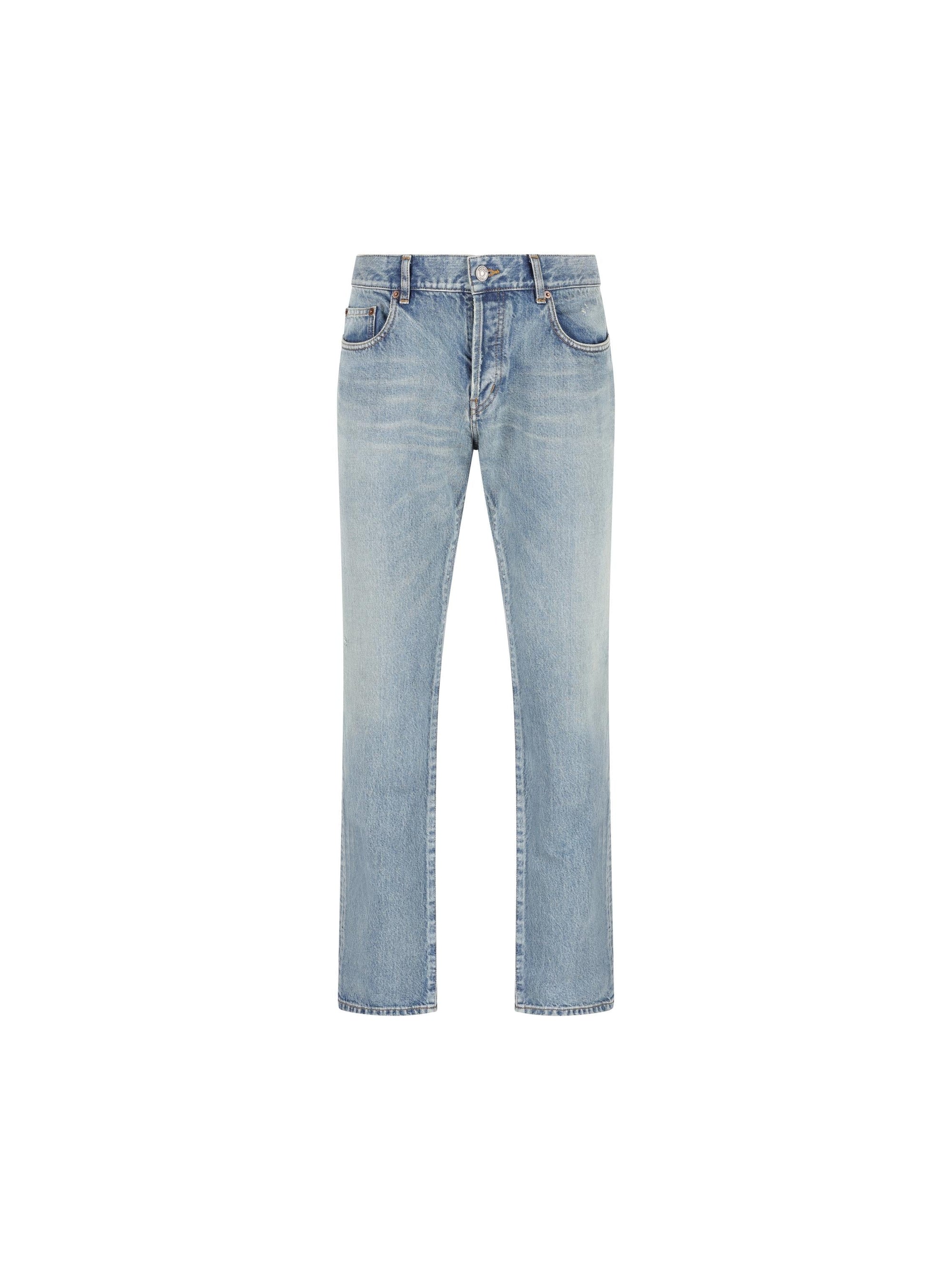 Low Rise Denim Pants Saint laurent – Гарантія оригінальності – боковий вид
