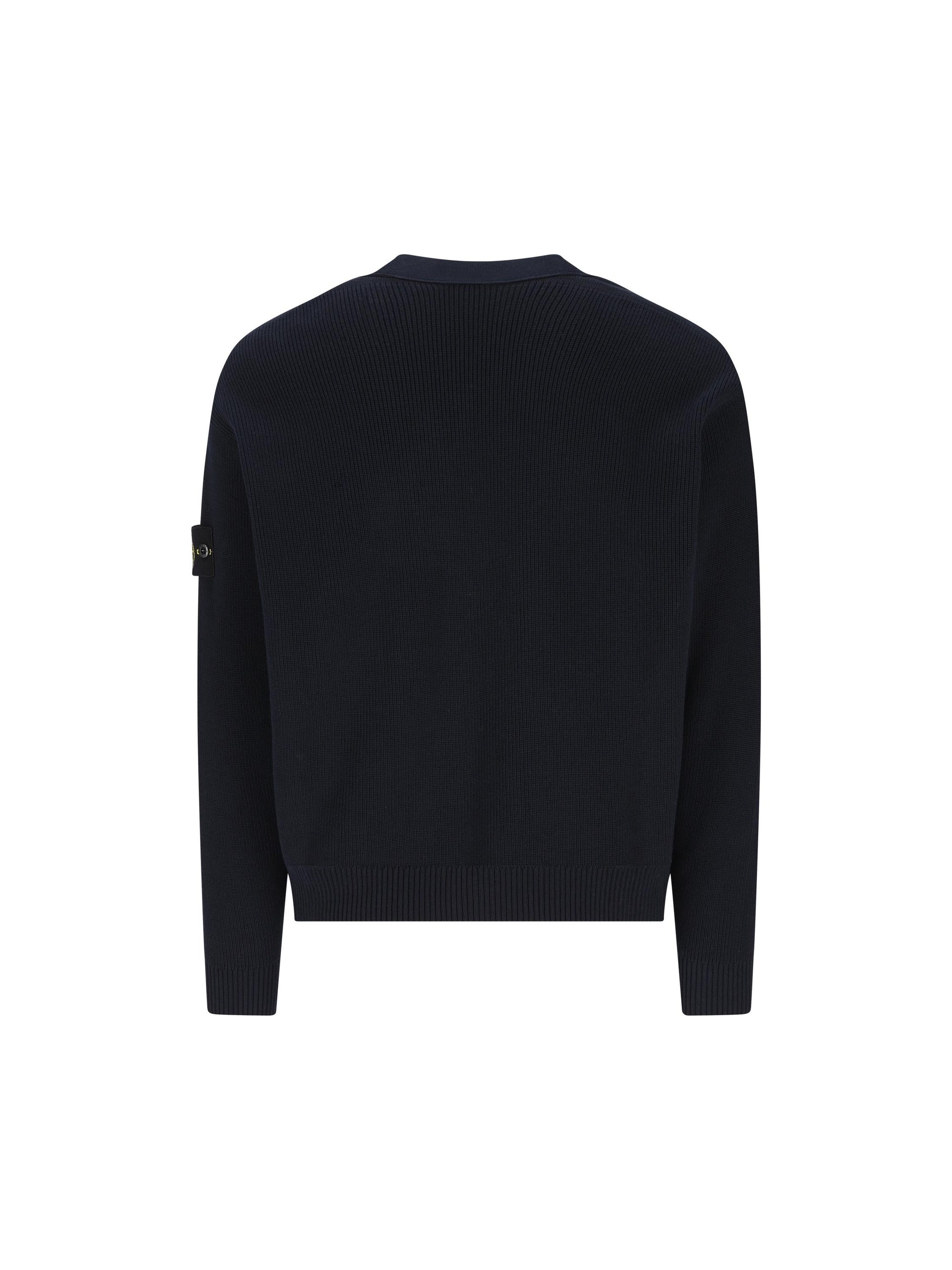 Cotton Cardigan Stone island оригінал – Купити в Україні – вид ззаду