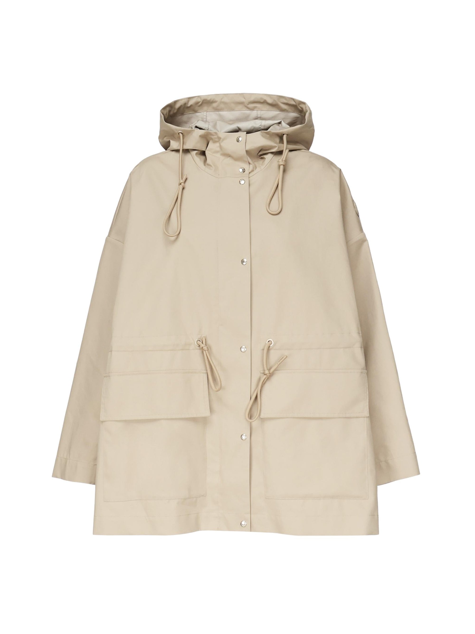 Оригінальна Parka Con Cappuccio Gaillon In Cotone Moncler – боковий вид