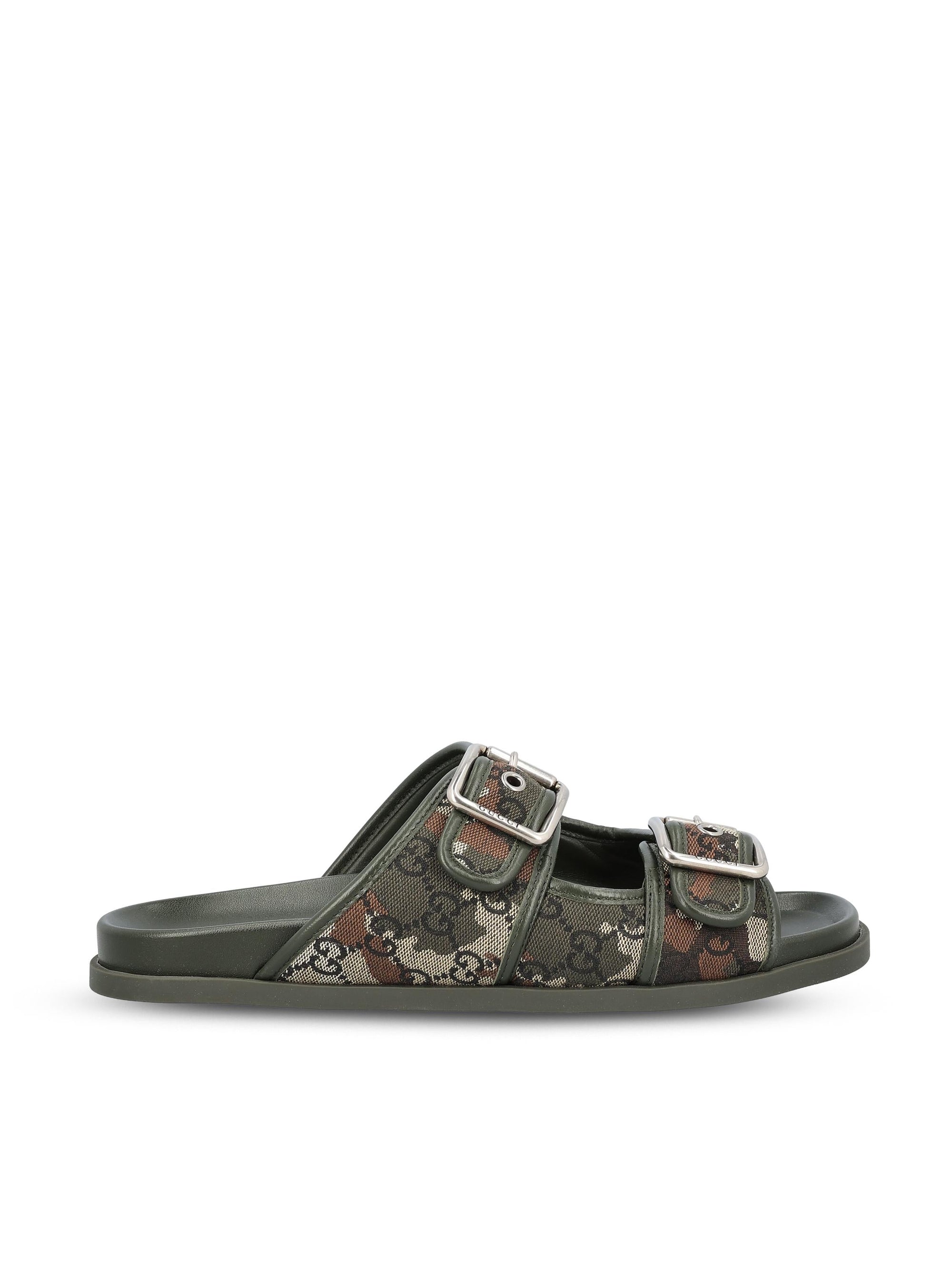 Slide Sandal With Buckles Gucci – Гарантія оригінальності – боковий вид