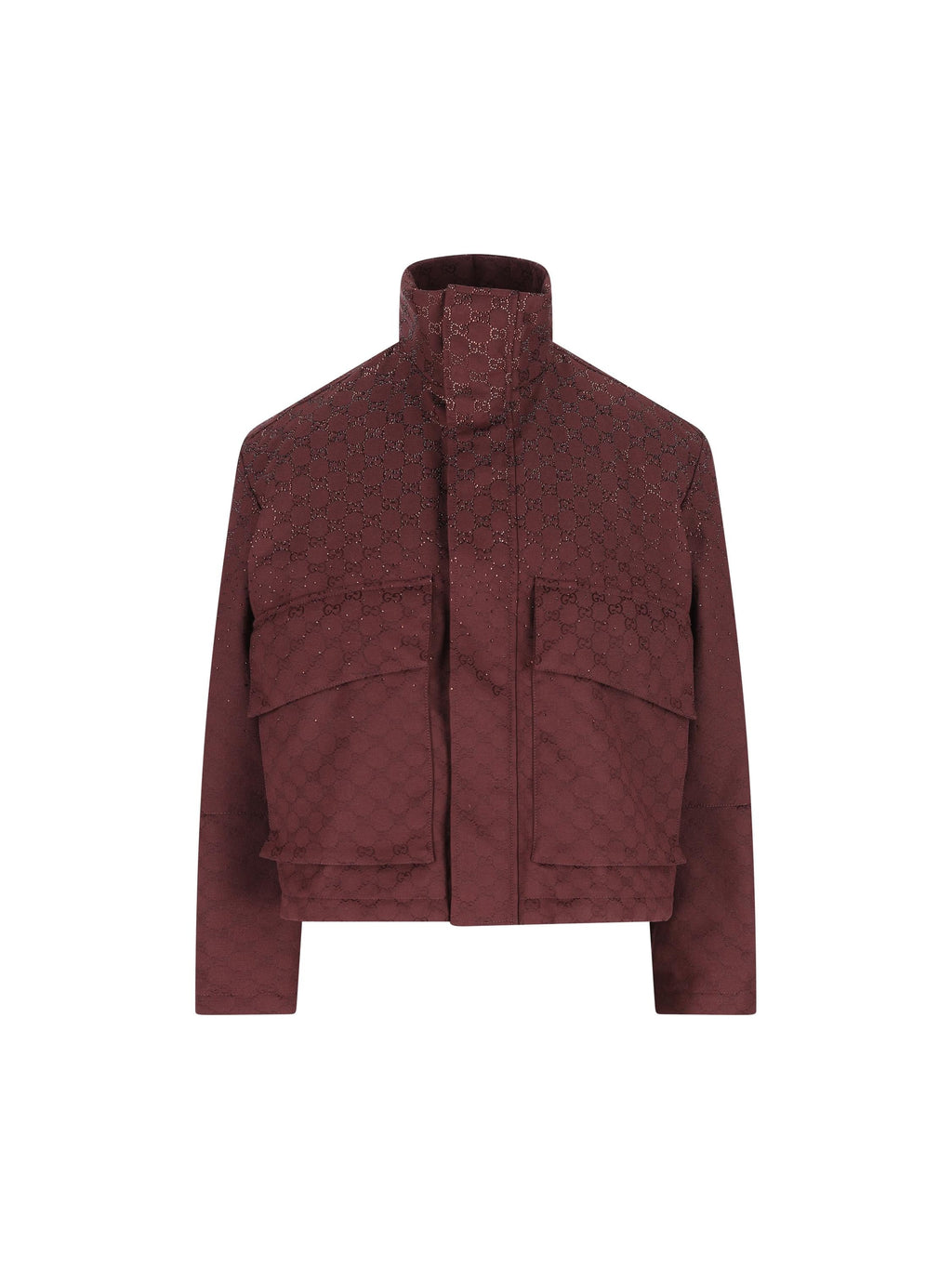 Оригінальна Puffer Jacket In Gg Fabric Gucci – боковий вид