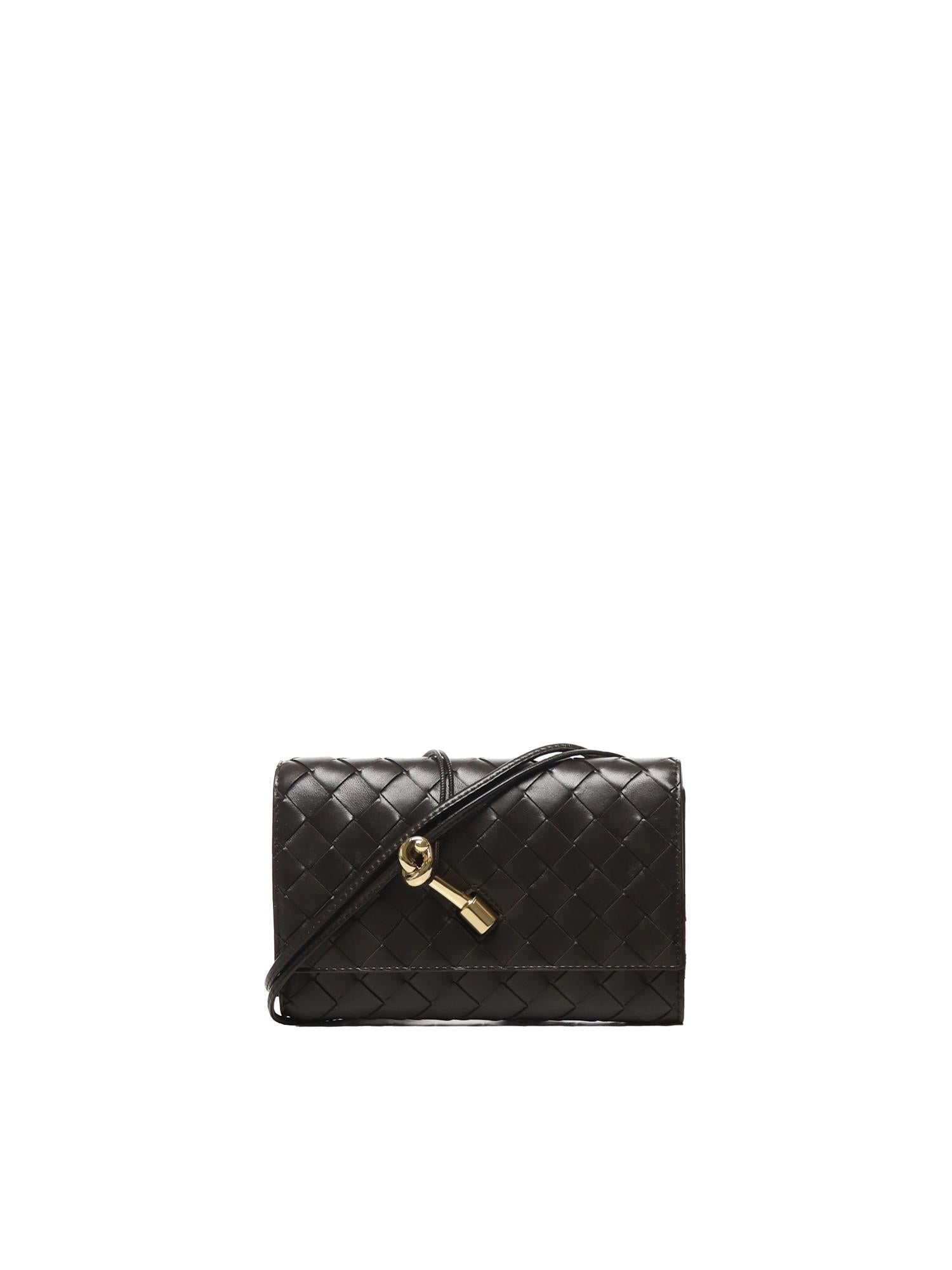 Pochette Andiamo Bottega veneta – Гарантія оригінальності – боковий вид