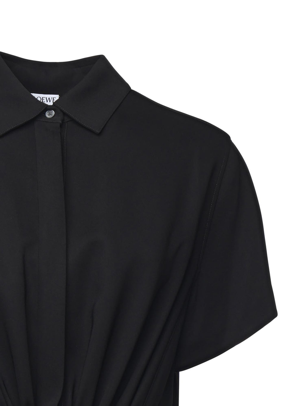 Оригінальна Abito Con Cintura In Viscosa Stretch Loewe – вид ззаду