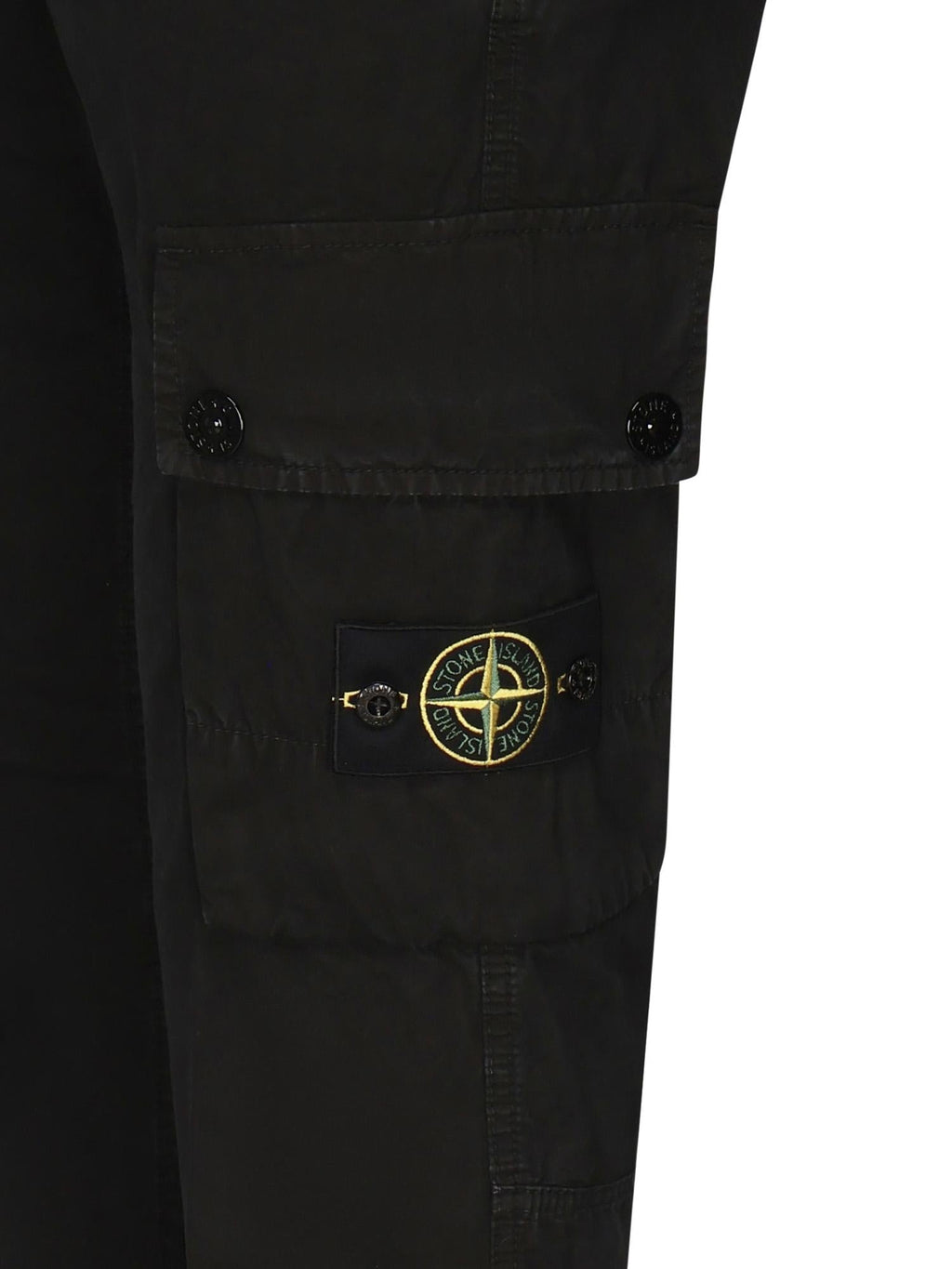 Pantalone Cargo In Tela DI Cotone Biologico Stone island – Гарантія оригінальності – вид ззаду
