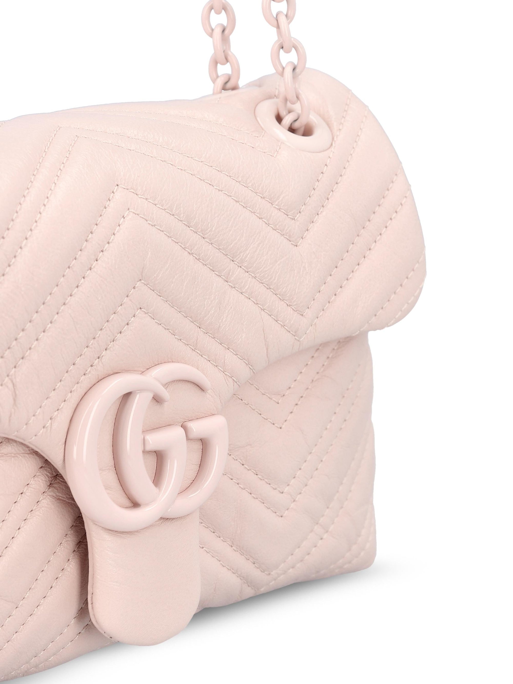 Borsa A Spalla Gg Marmont Piccola Gucci – Гарантія оригінальності – збільшений вид